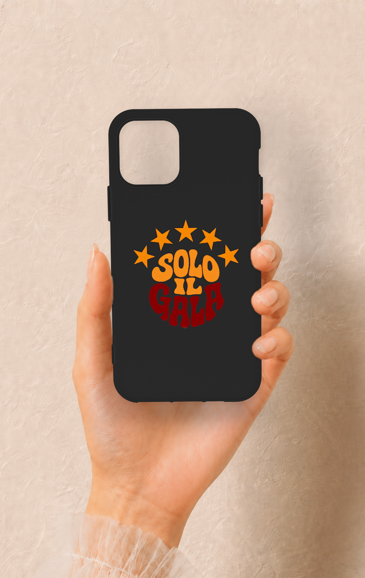 iPhone 11 Pro Uyumlu Solo IL Gala Desenli Silikon Kılıf
