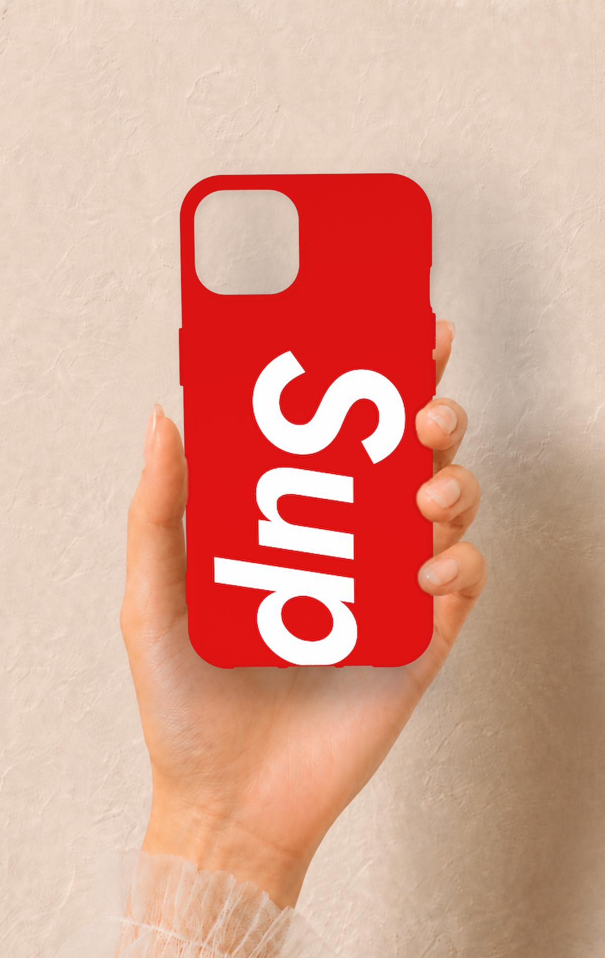 iPhone 13 Uyumlu Sup Desenli Silikon Kılıf