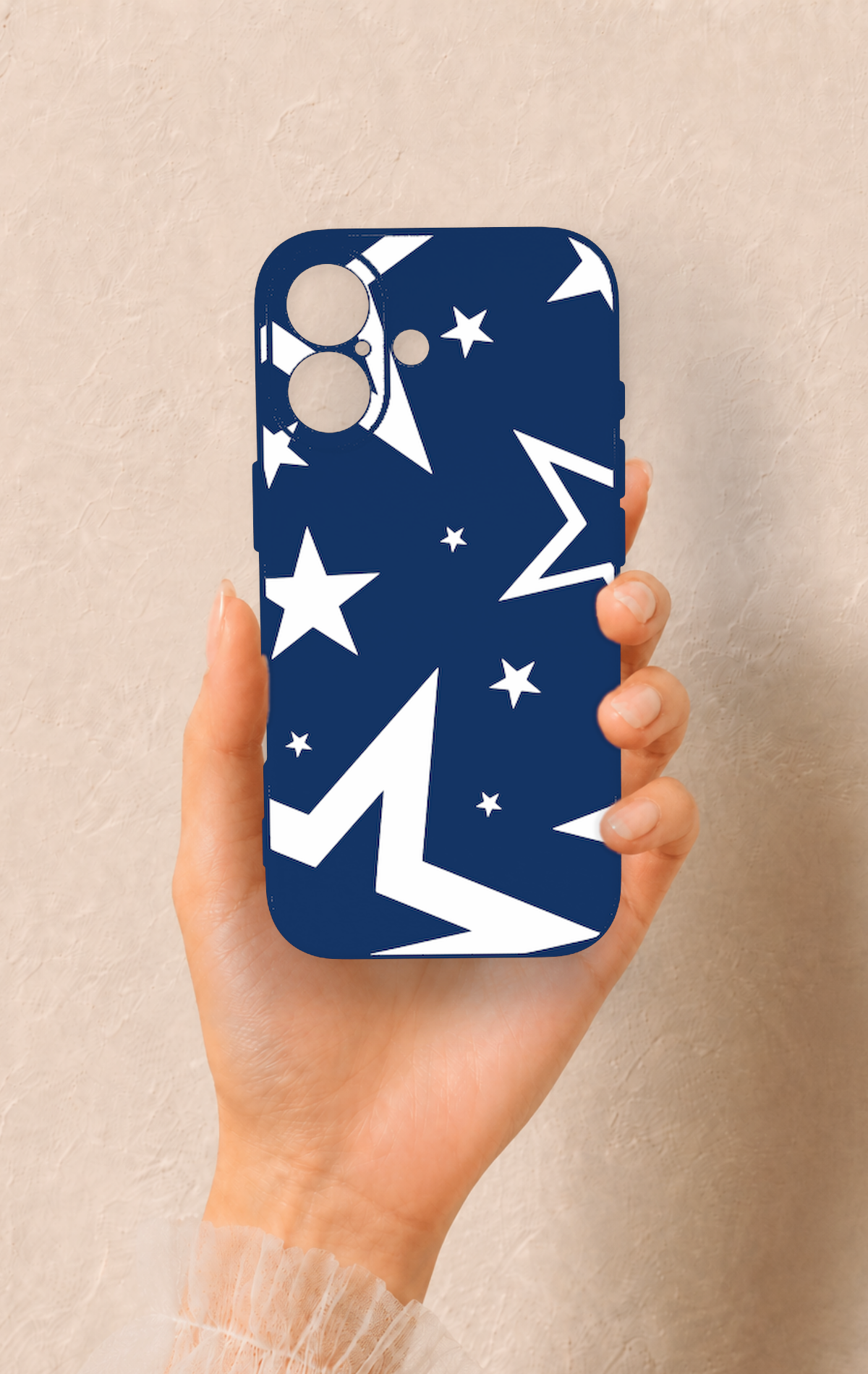 iPhone 17 Uyumlu Mega Star Desenli Silikon Kılıf