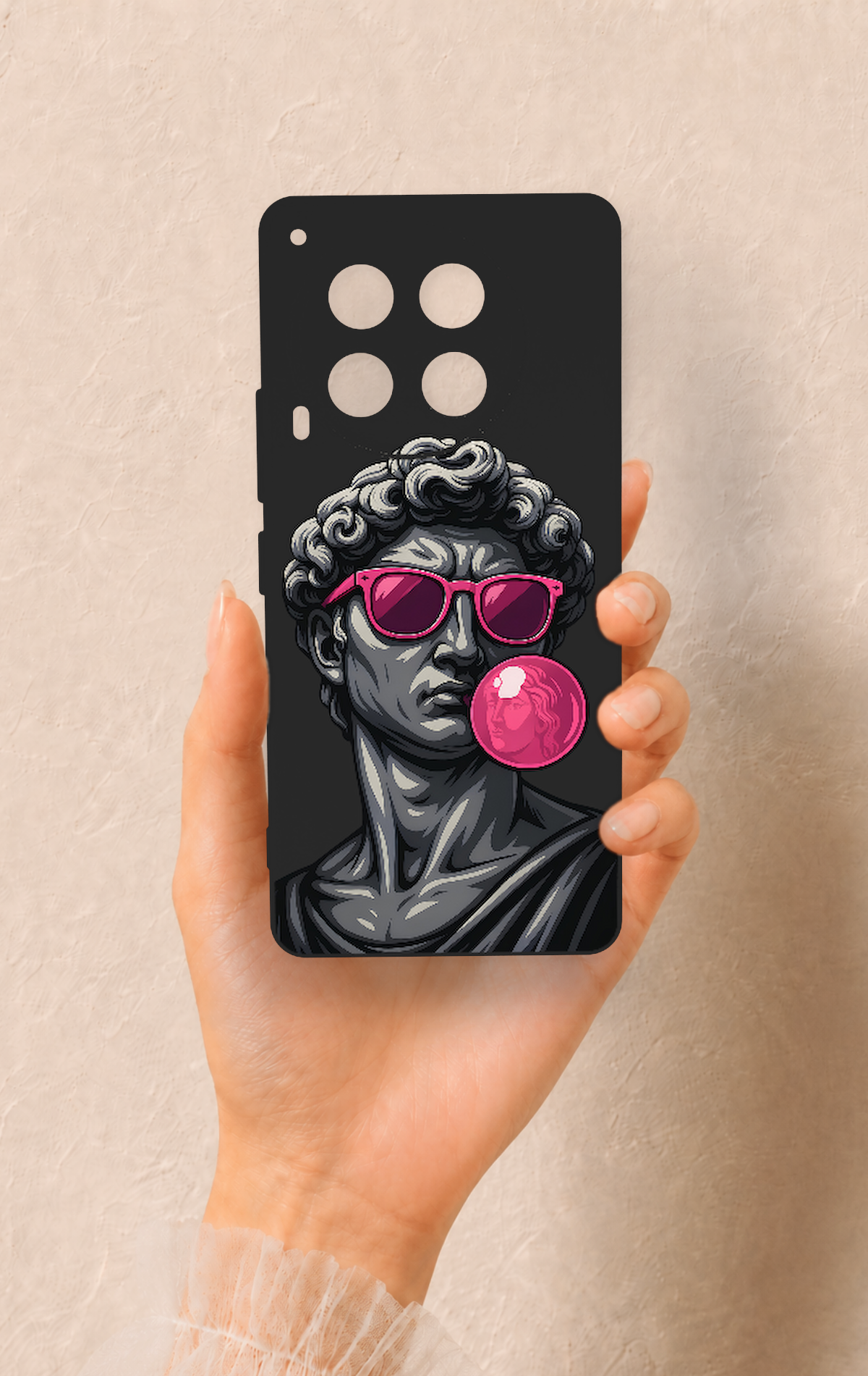 Tecno Camon 30 Uyumlu Pop David Desenli Silikon Kılıf