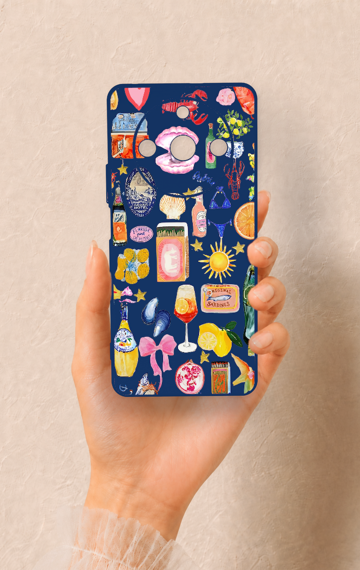 Realme 11 Pro Uyumlu Summer Desenli Silikon Kılıf
