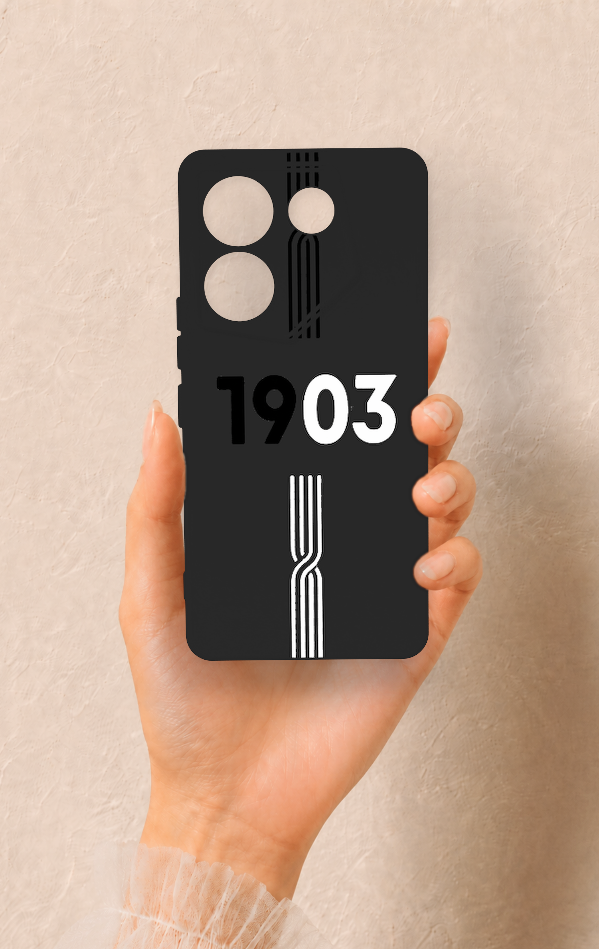 Tecno Caman 20 Pro 5G Uyumlu 1903 Kemer Desenli Silikon Kılıf