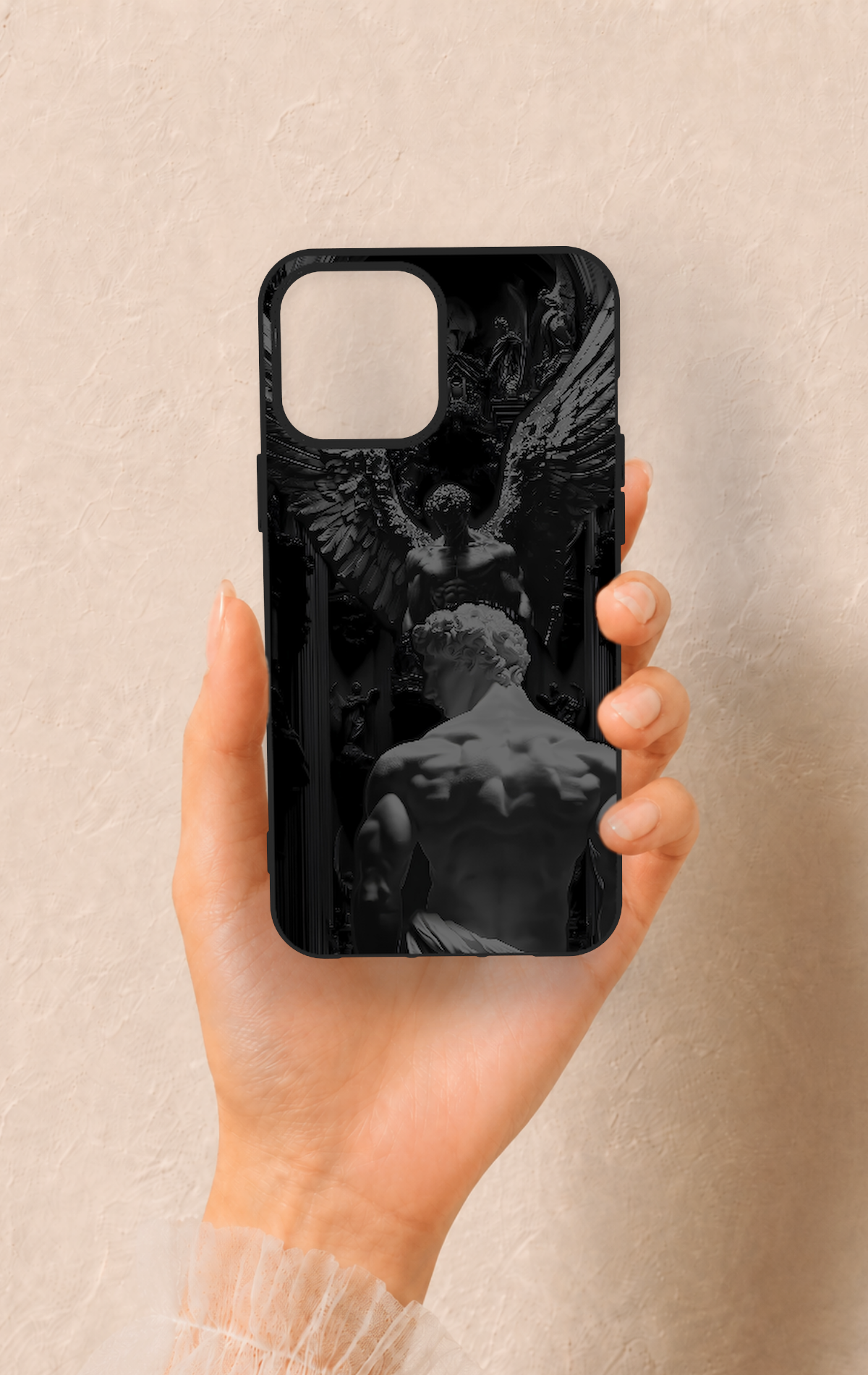 iPhone 12 Pro Max Uyumlu Icarus Desenli Silikon Kılıf