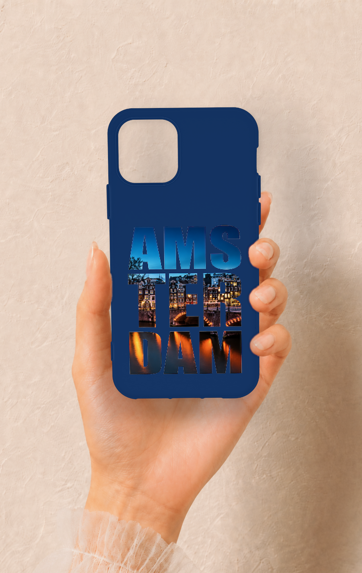 iPhone 11 Pro Uyumlu Amsterdam Desenli Silikon Kılıf