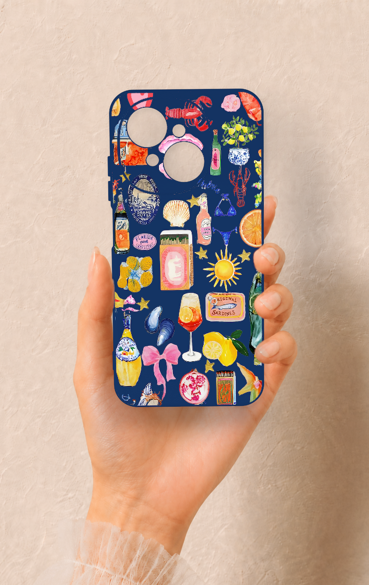 Tecno Spark Go1 Uyumlu Summer Desenli Silikon Kılıf