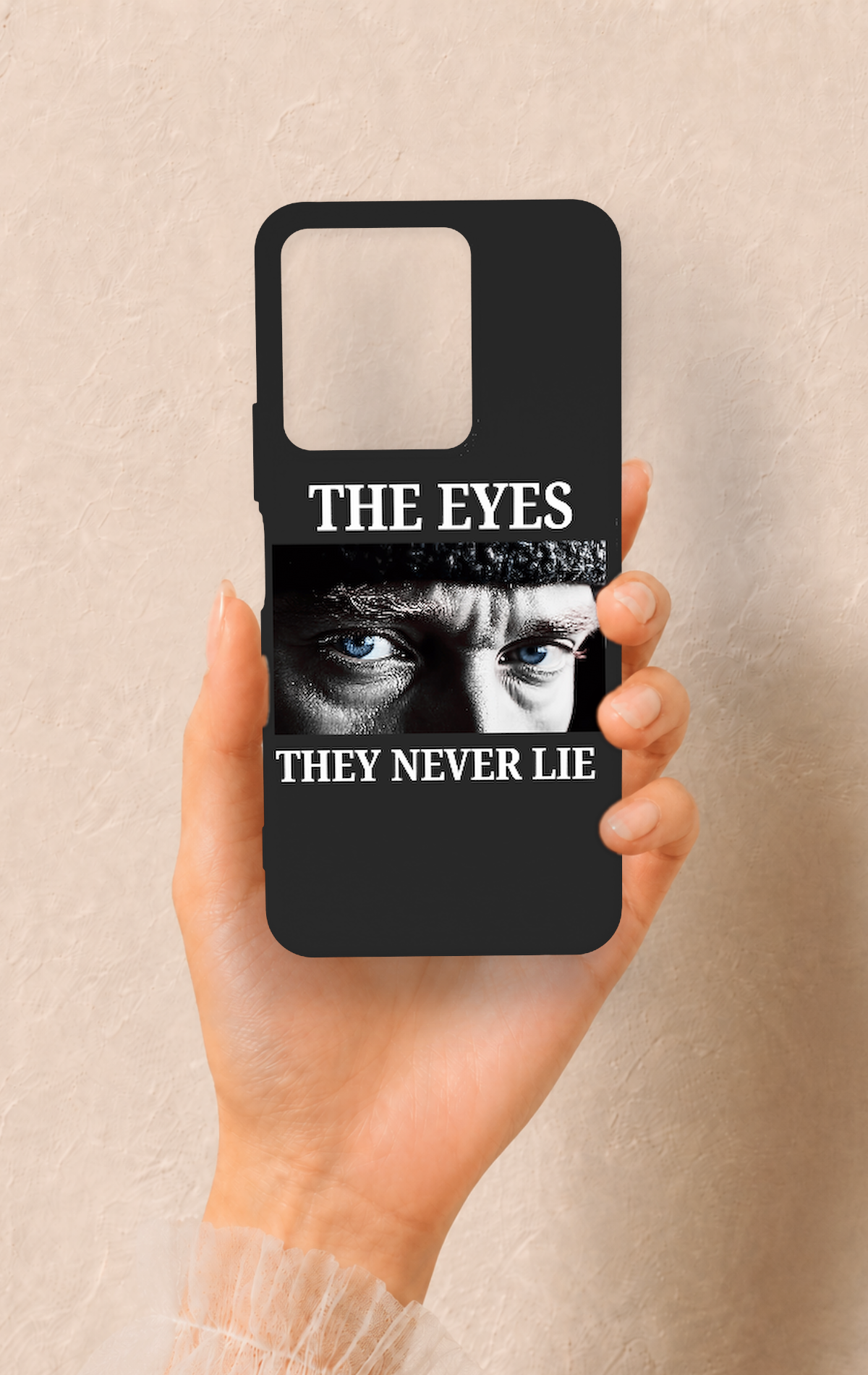 Vivo Y35 Uyumlu Atatürk Eyes Desenli Silikon Kılıf