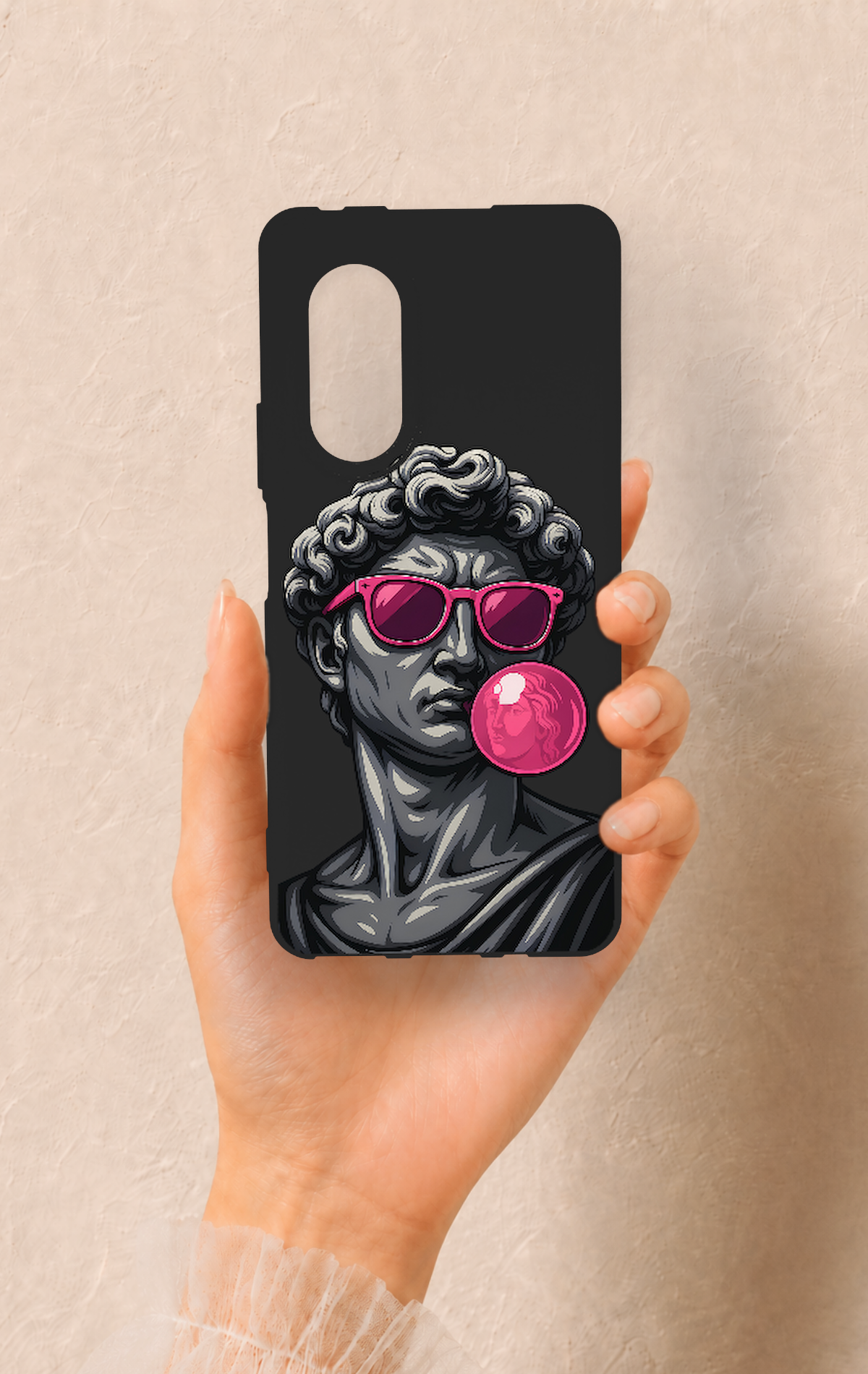 Huawei Nova 9Se Uyumlu Pop David Desenli Silikon Kılıf