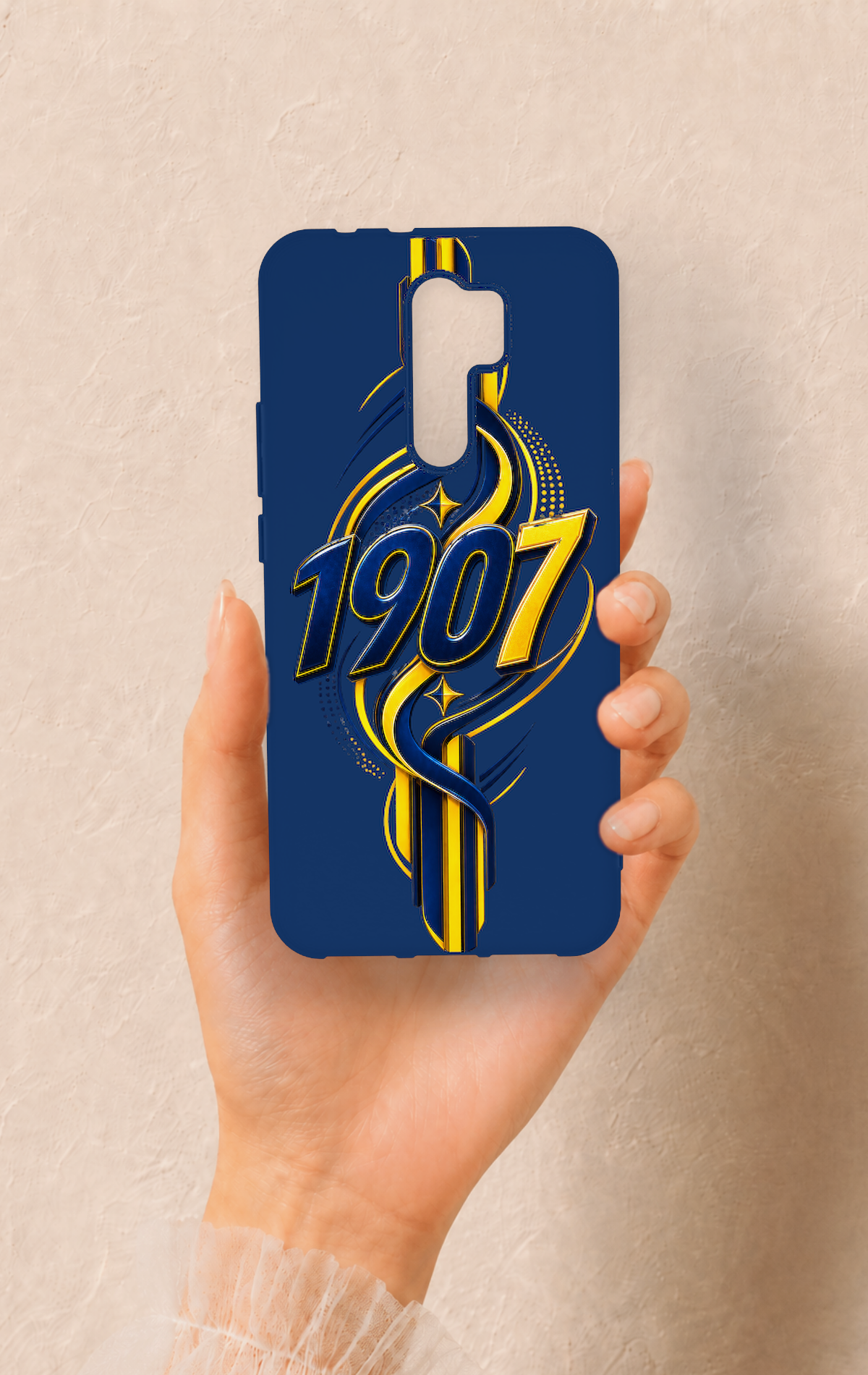 Redmi 9 Uyumlu FB-1907 Desenli Silikon Kılıf
