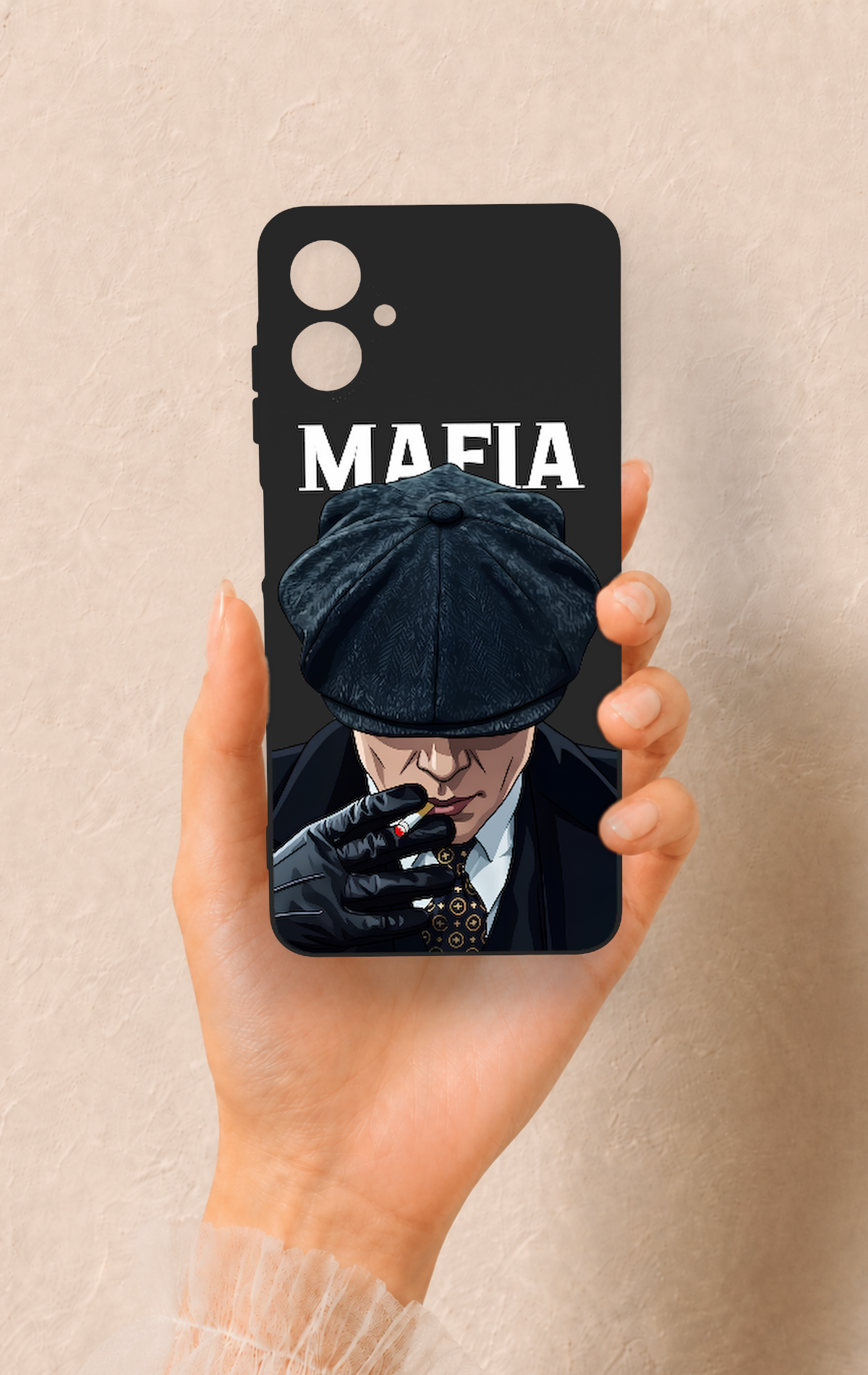 Samsung A06 Uyumlu MAFIA Desenli Silikon Kılıf
