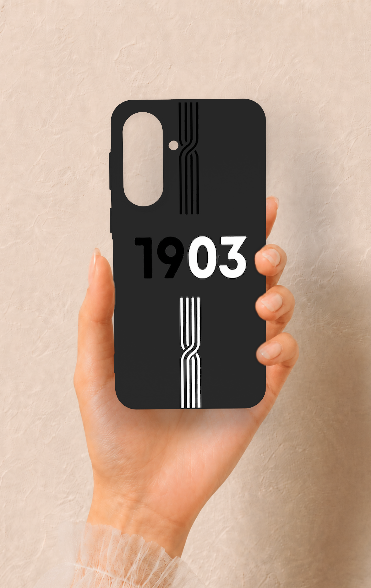 Samsung A37 Uyumlu 1903 Kemer Desenli Silikon Kılıf