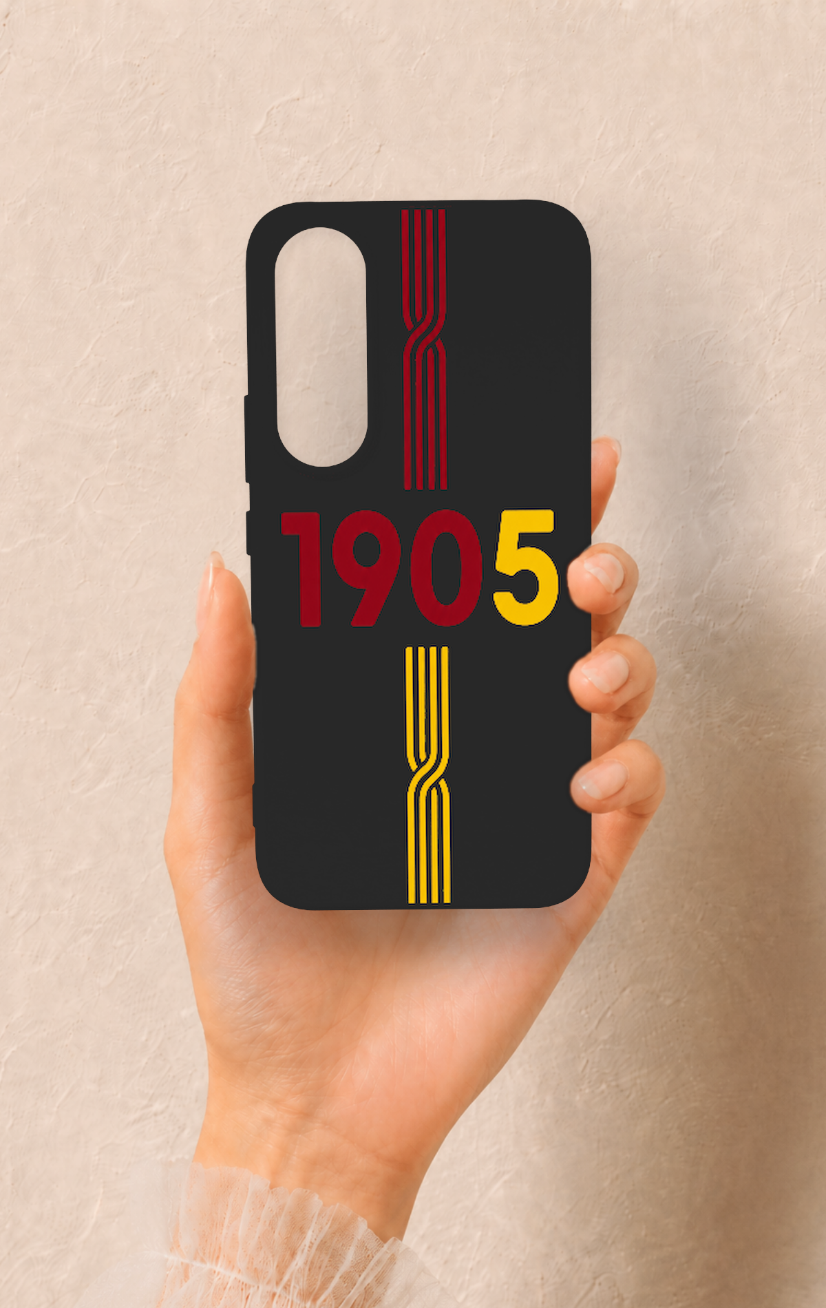 Vivo V70 FE 5G Uyumlu 1905 Kemer Desenli Silikon Kılıf