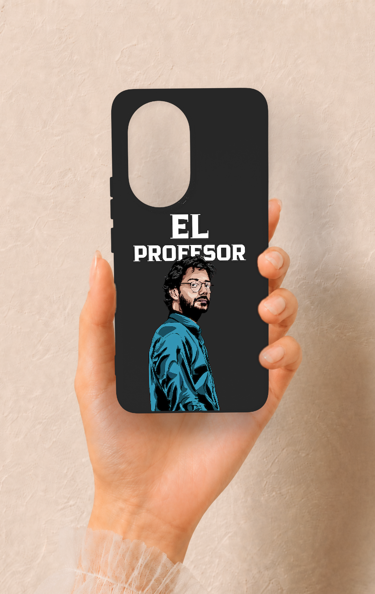 Honor 200 5G Uyumlu El Profesor Desenli Silikon Kılıf