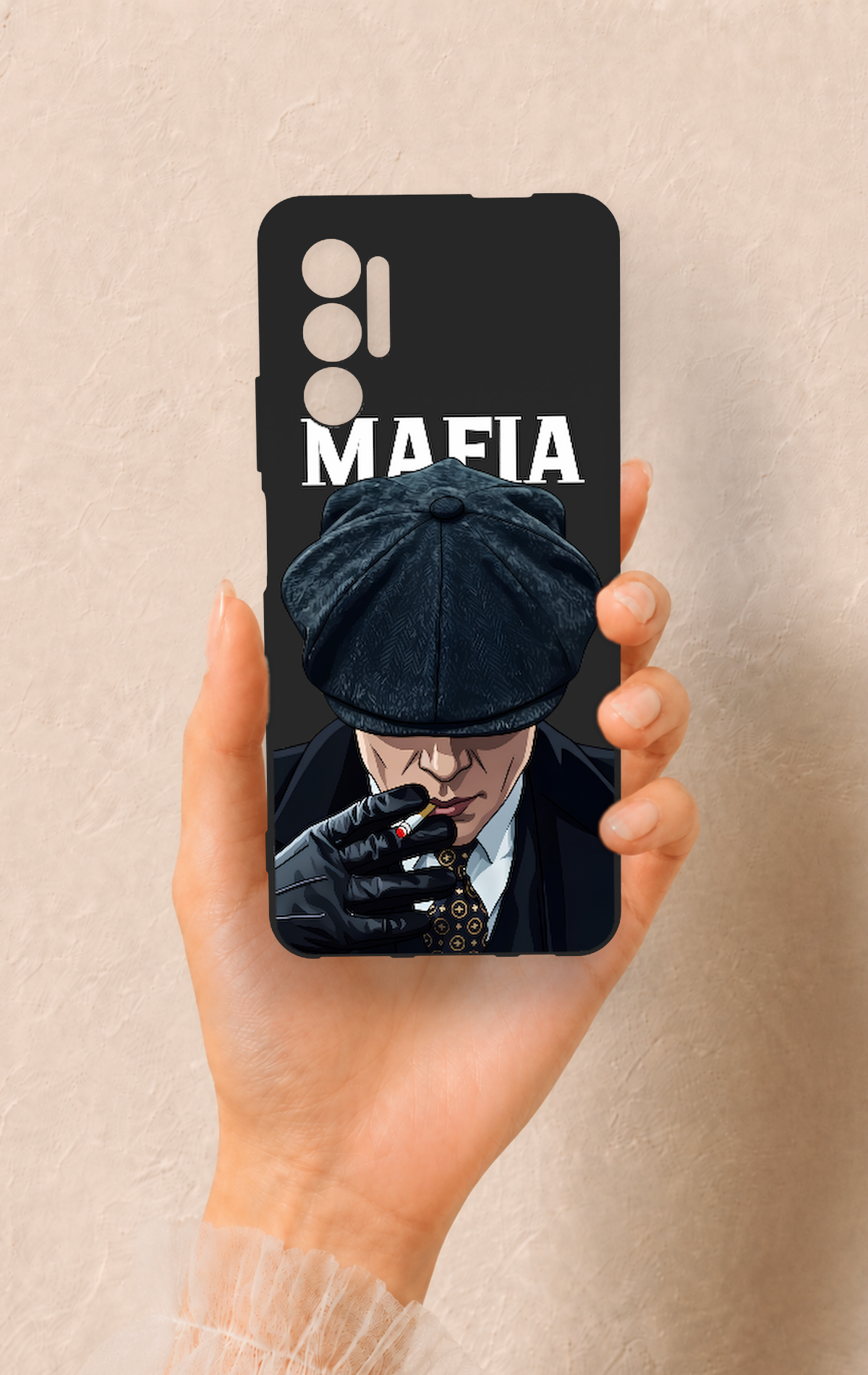 Tecno Pova 3 Uyumlu MAFIA Desenli Silikon Kılıf