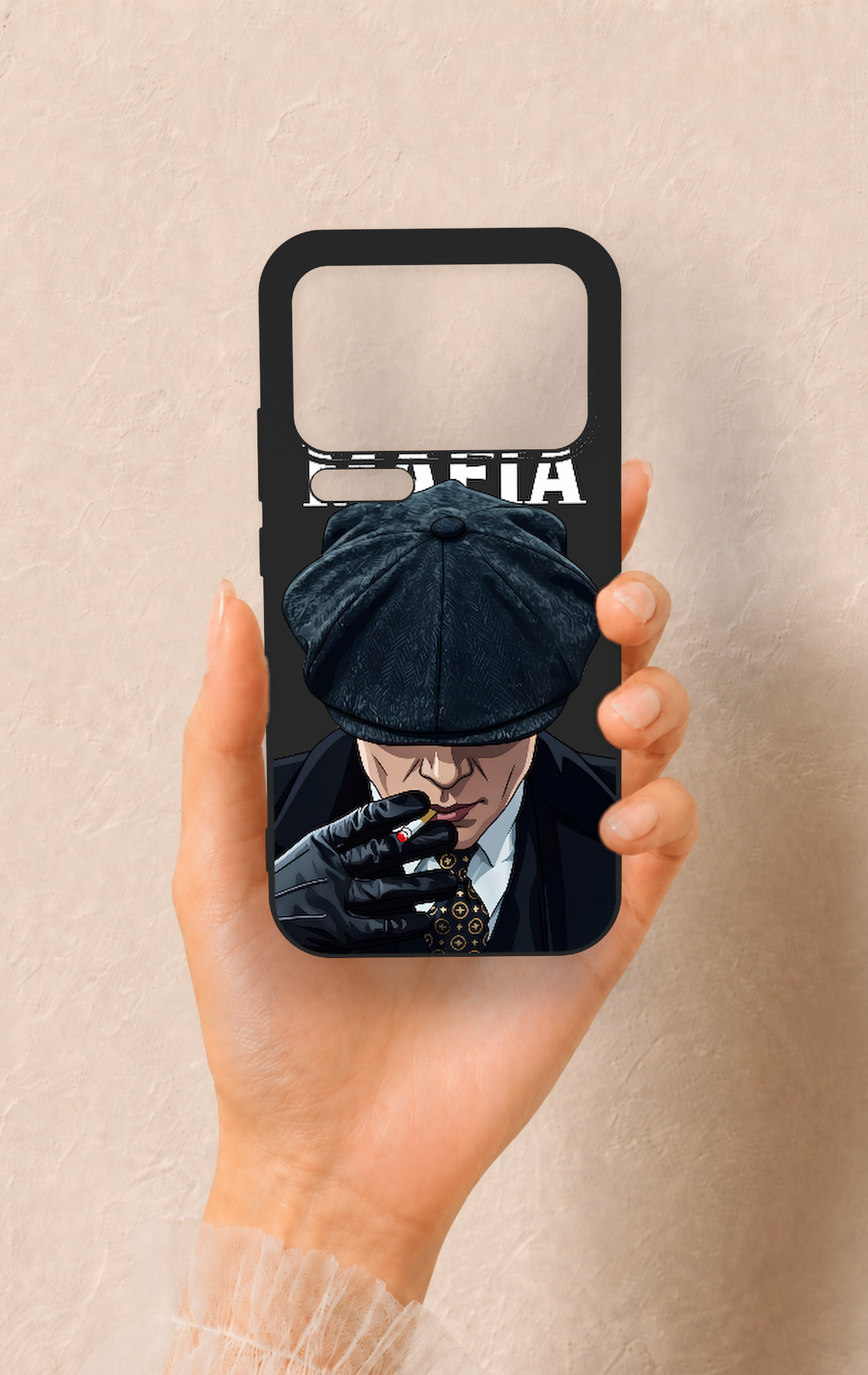 Mi 17 Pro Max Uyumlu MAFIA Desenli Silikon Kılıf