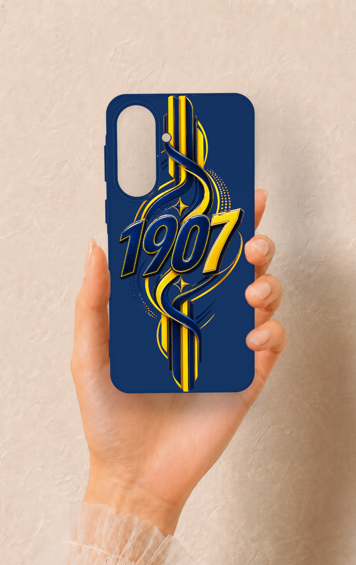 Samsung A57 Uyumlu FB-1907 Desenli Silikon Kılıf