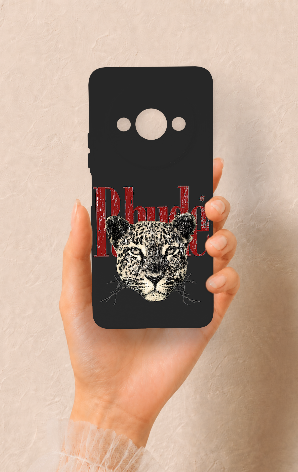 Redmi A3 Uyumlu Rhude Desenli Silikon Kılıf
