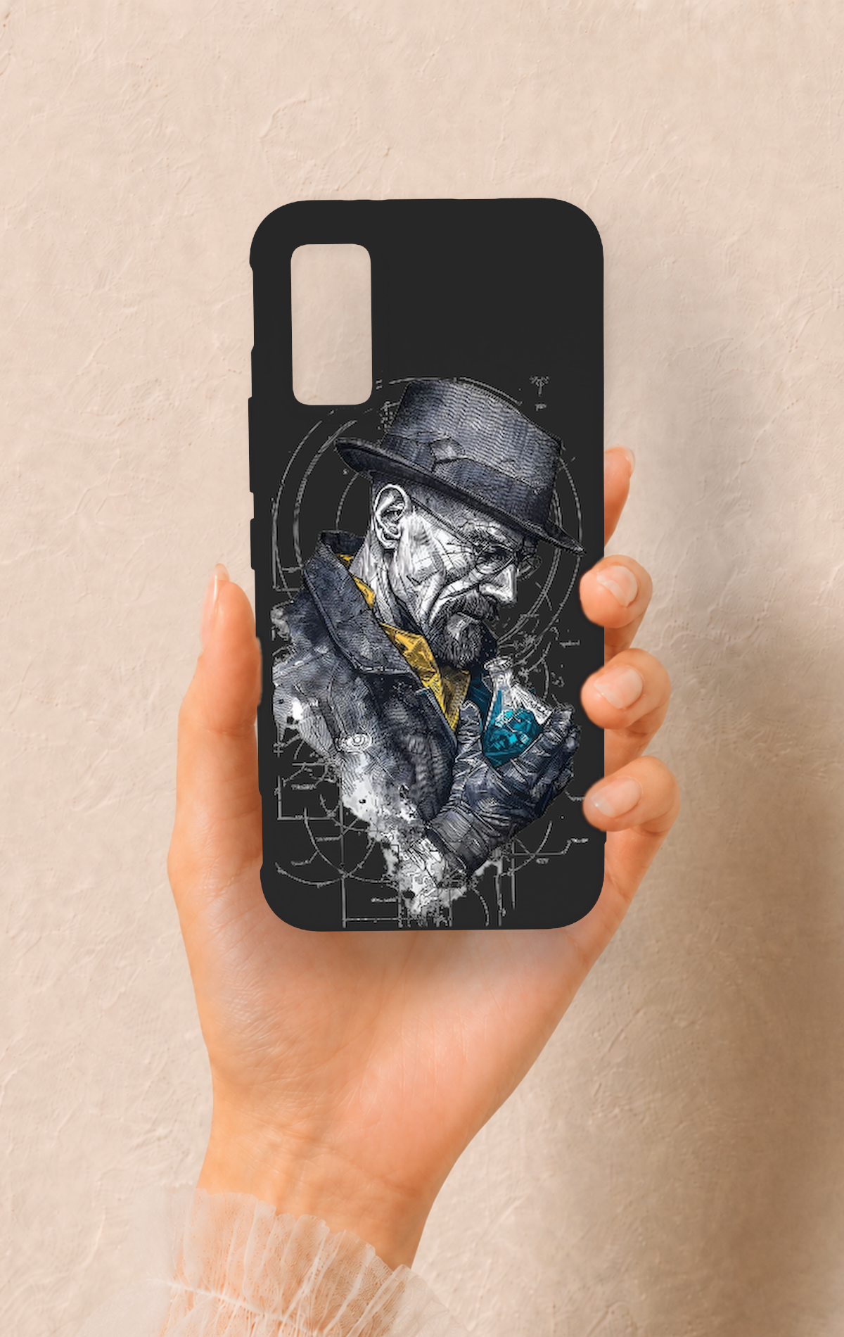 İnfinix Gt 30 Pro Uyumlu Walter White Desenli Silikon Kılıf