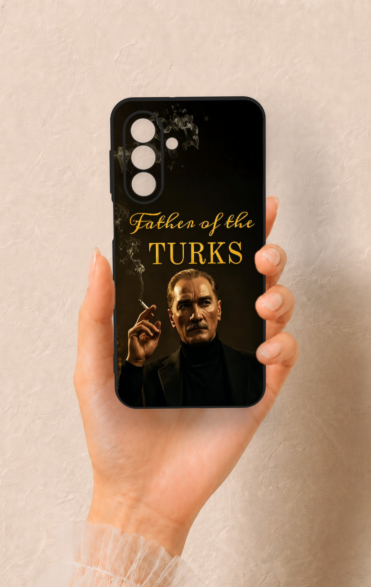 Samsung A17 Uyumlu Father Of The Turks Desenli Silikon Kılıf