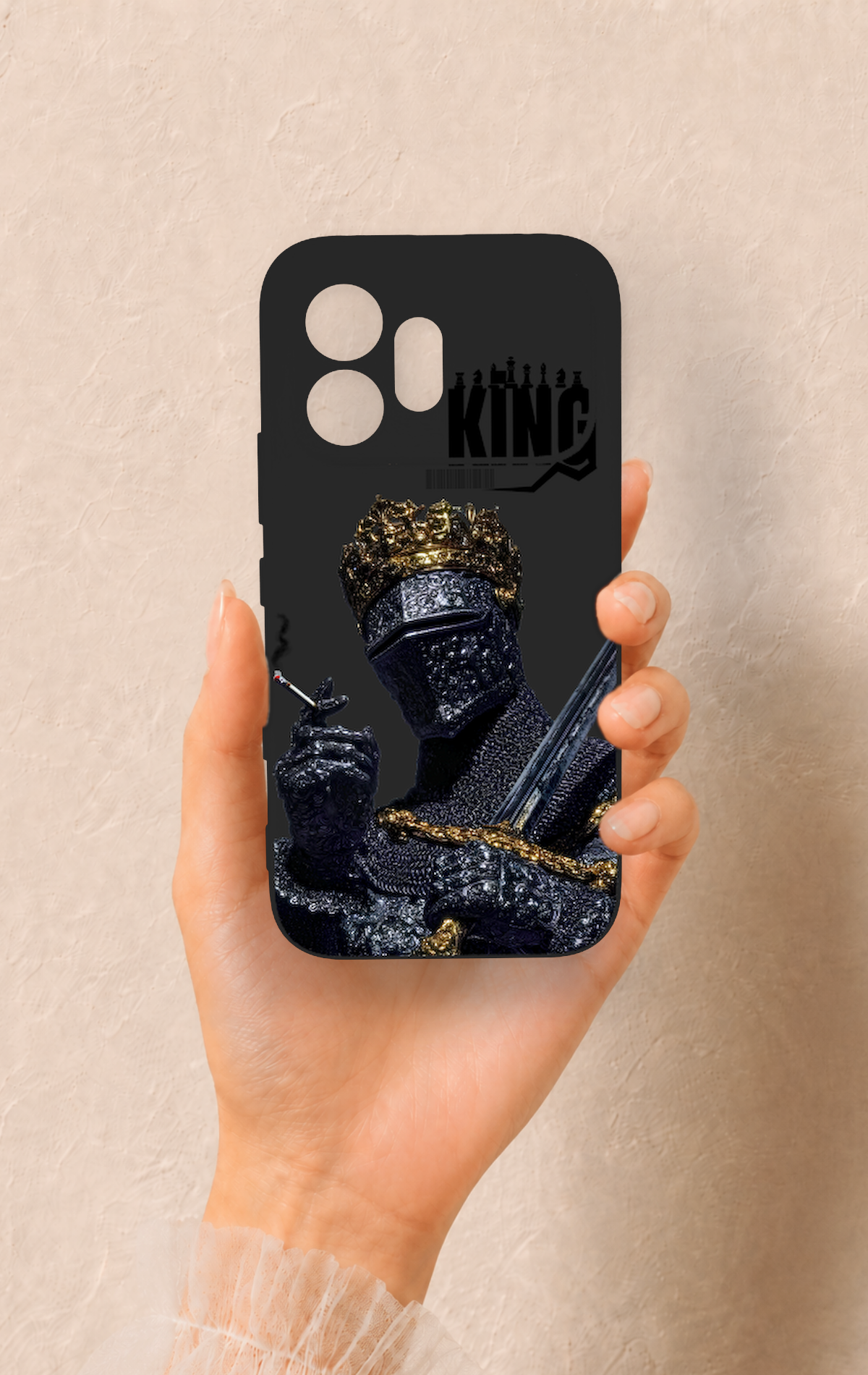 Honor 600 Uyumlu King Desenli Silikon Kılıf