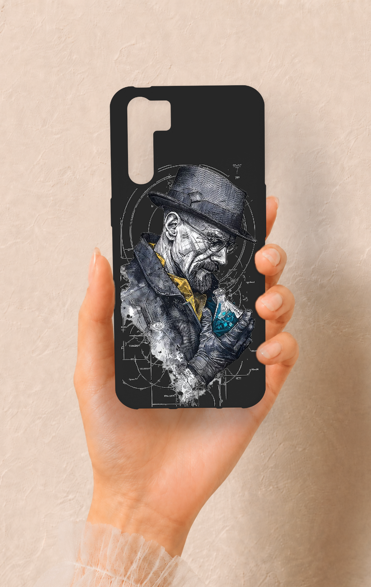 Oppo A91 Uyumlu Walter White Desenli Silikon Kılıf