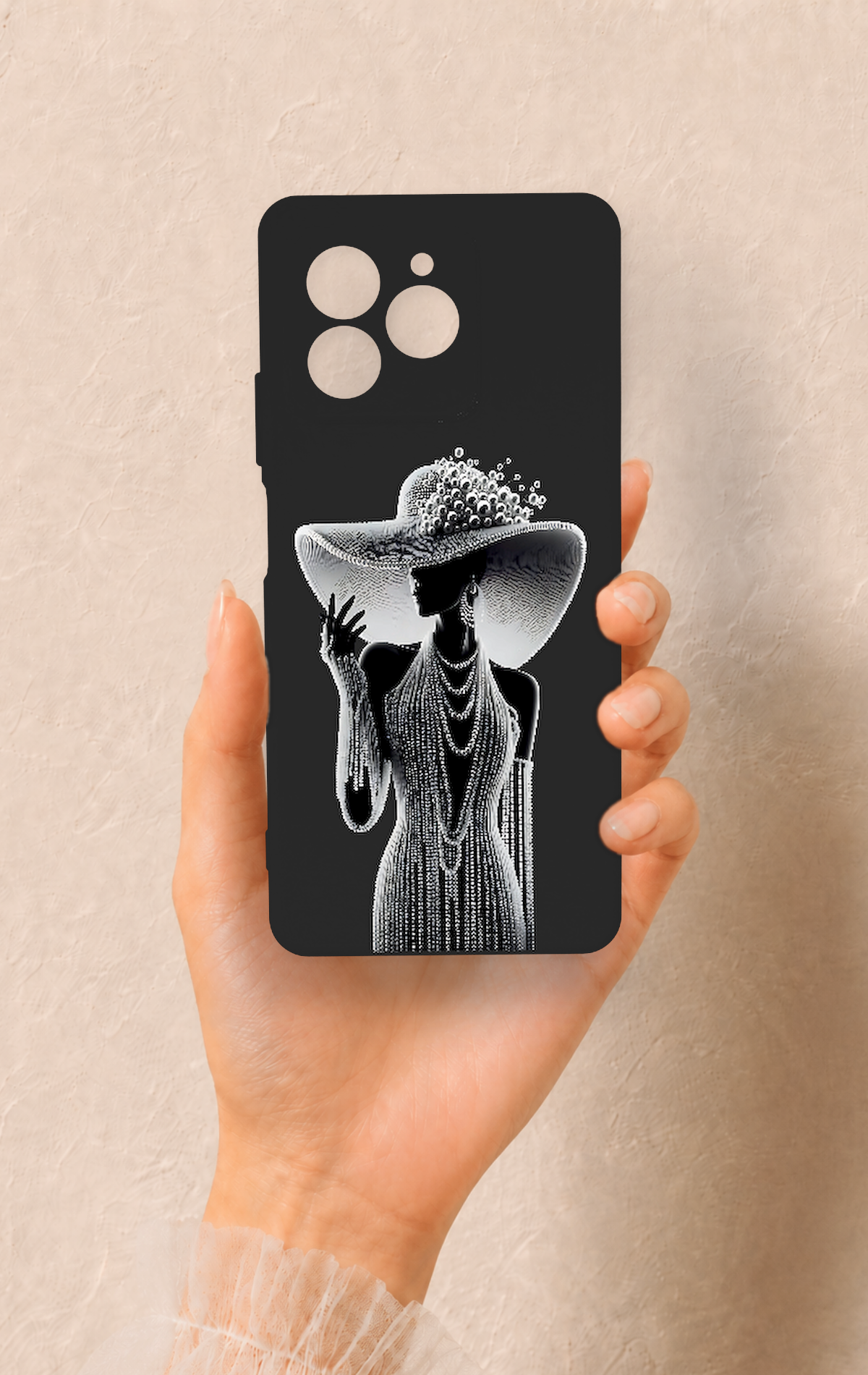 Omix X7 Uyumlu Lady Desenli Silikon Kılıf