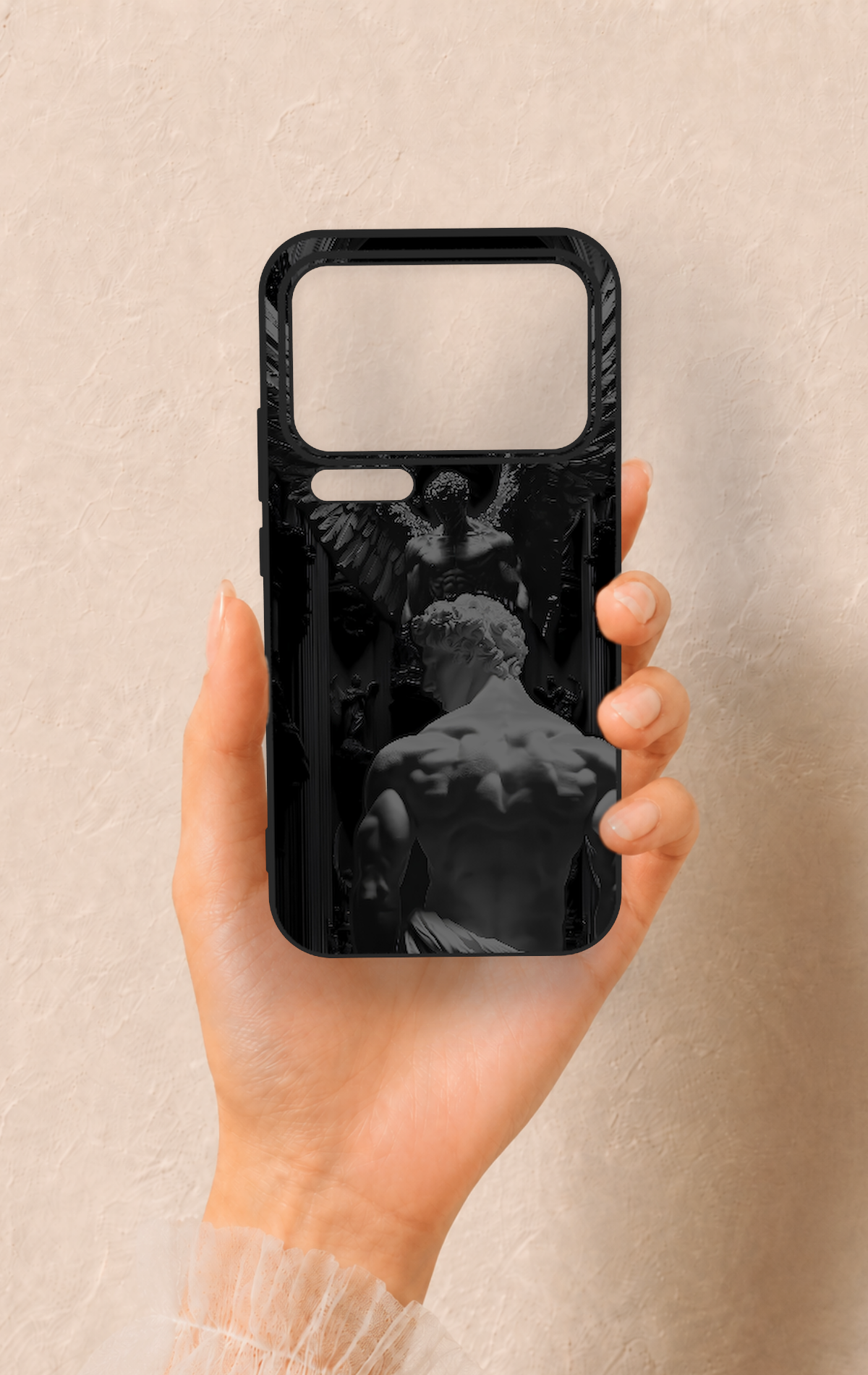 Mi 17 Pro Max Uyumlu Icarus Desenli Silikon Kılıf