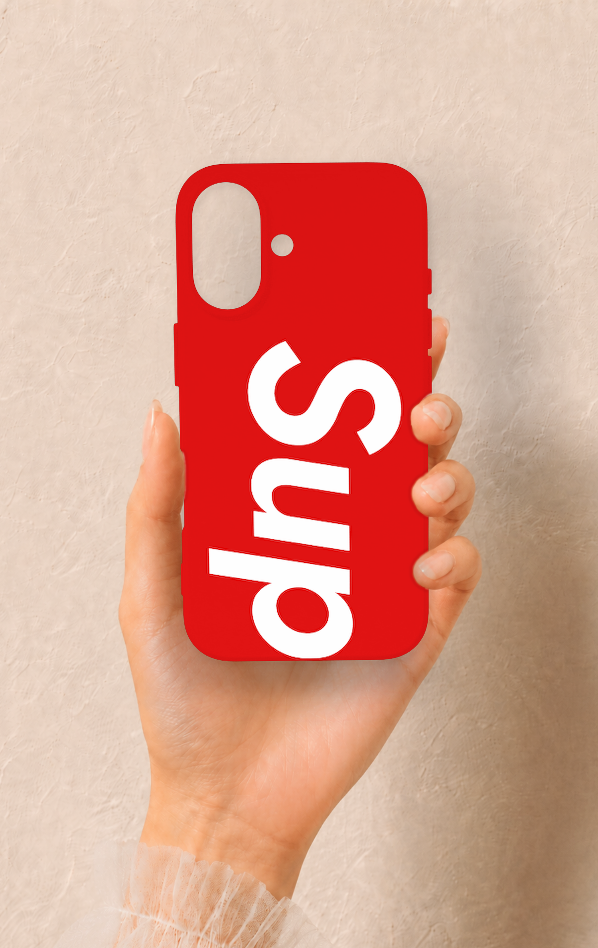 iPhone 16 Uyumlu Sup Desenli Silikon Kılıf