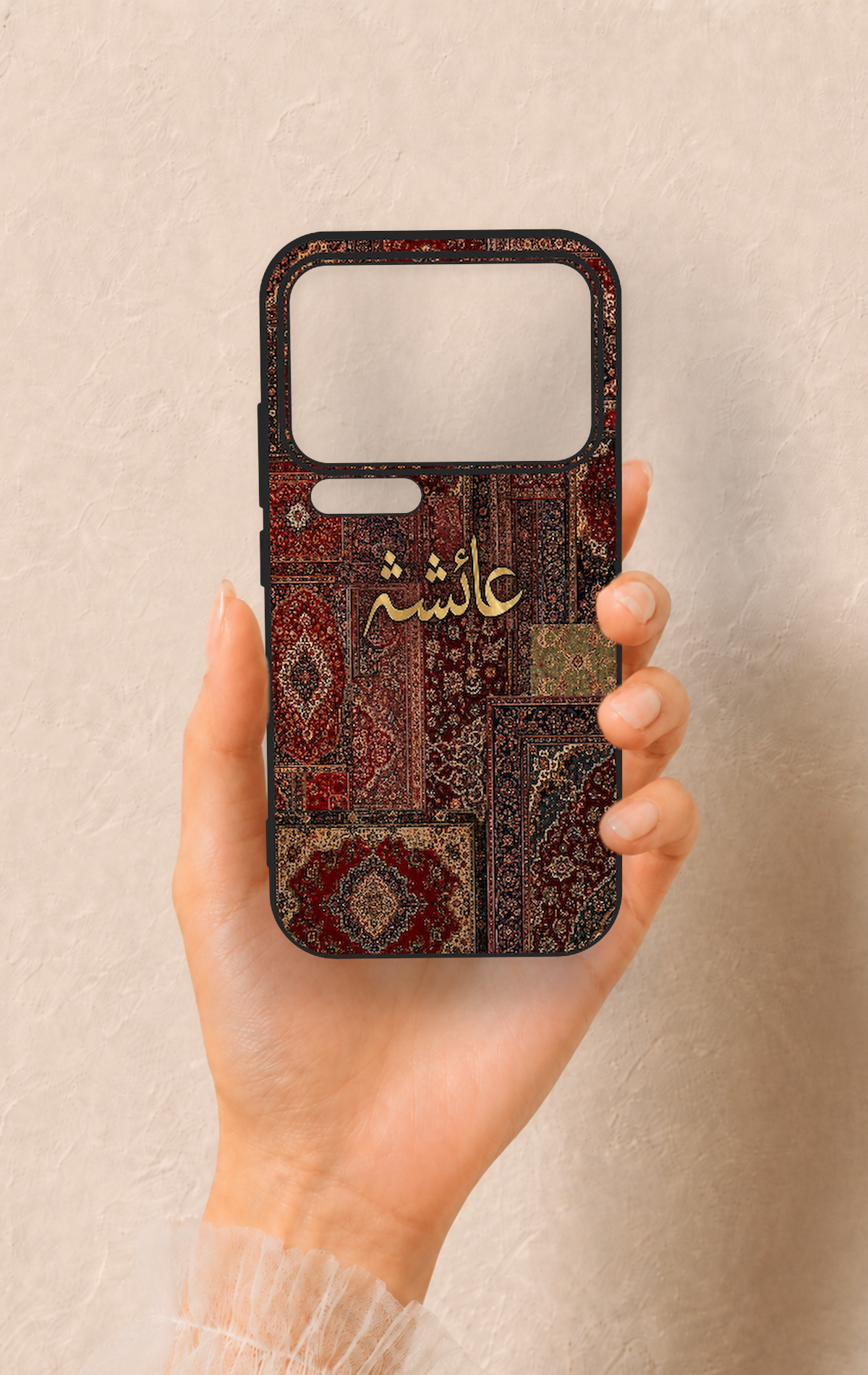 Xiaomi Mi 17 Pro 5G Uyumlu Vintage Halı Desenli Silikon Kılıf