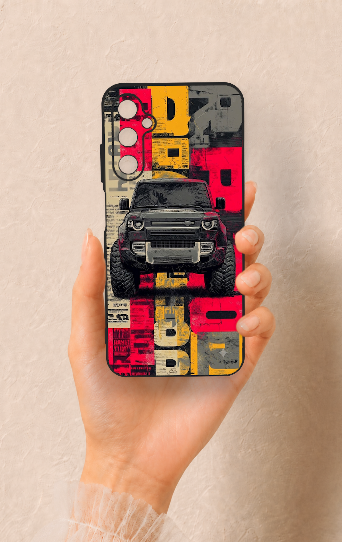 Samsung A05s Uyumlu Defender Truck Desenli Silikon Kılıf