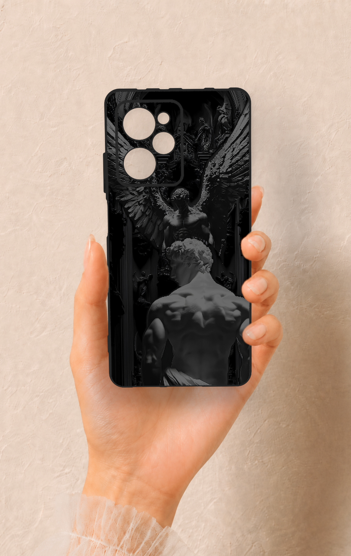 Poco X5 Pro Uyumlu Icarus Desenli Silikon Kılıf