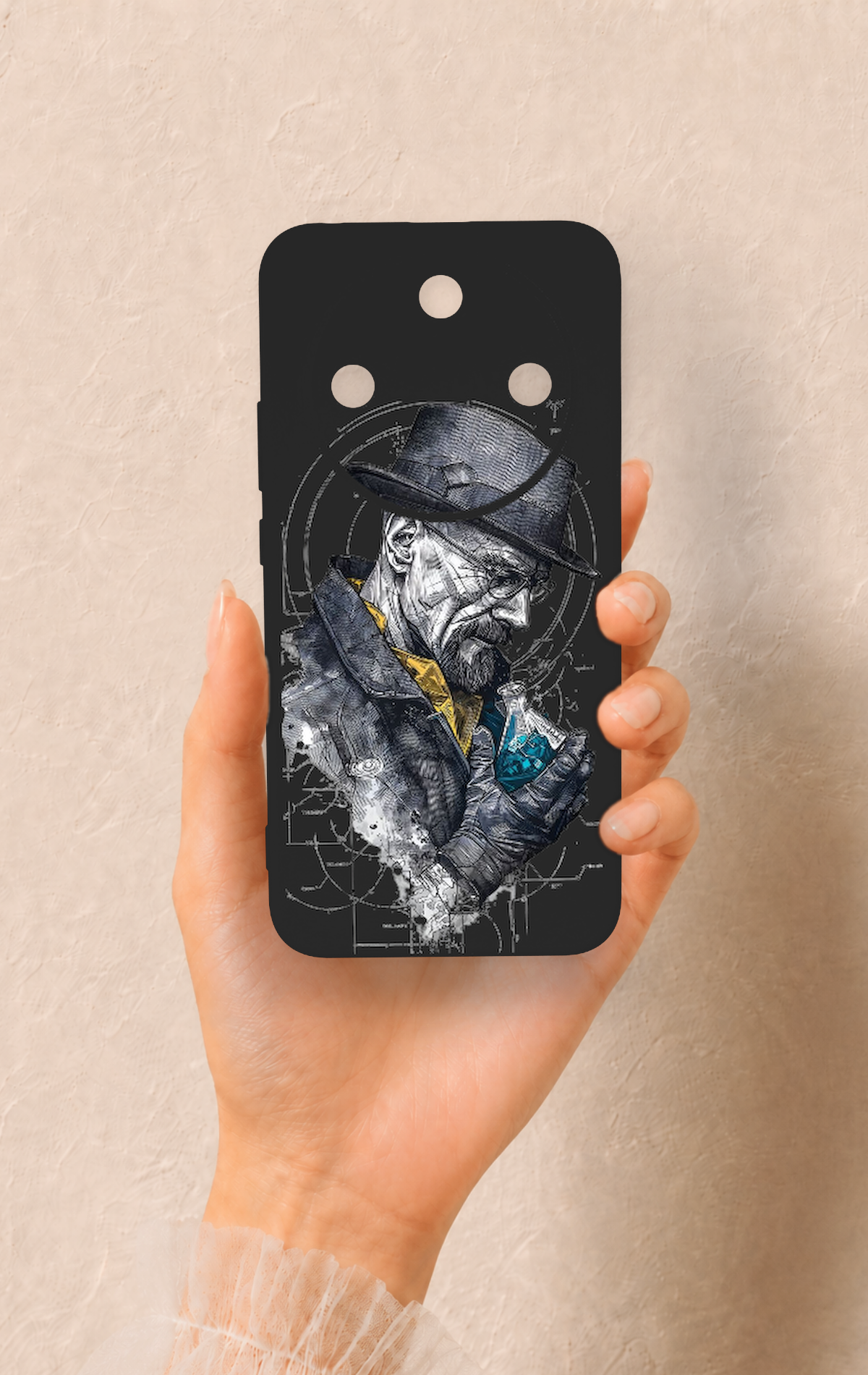 Honor Magic 8 Lite Uyumlu Walter White Desenli Silikon Kılıf