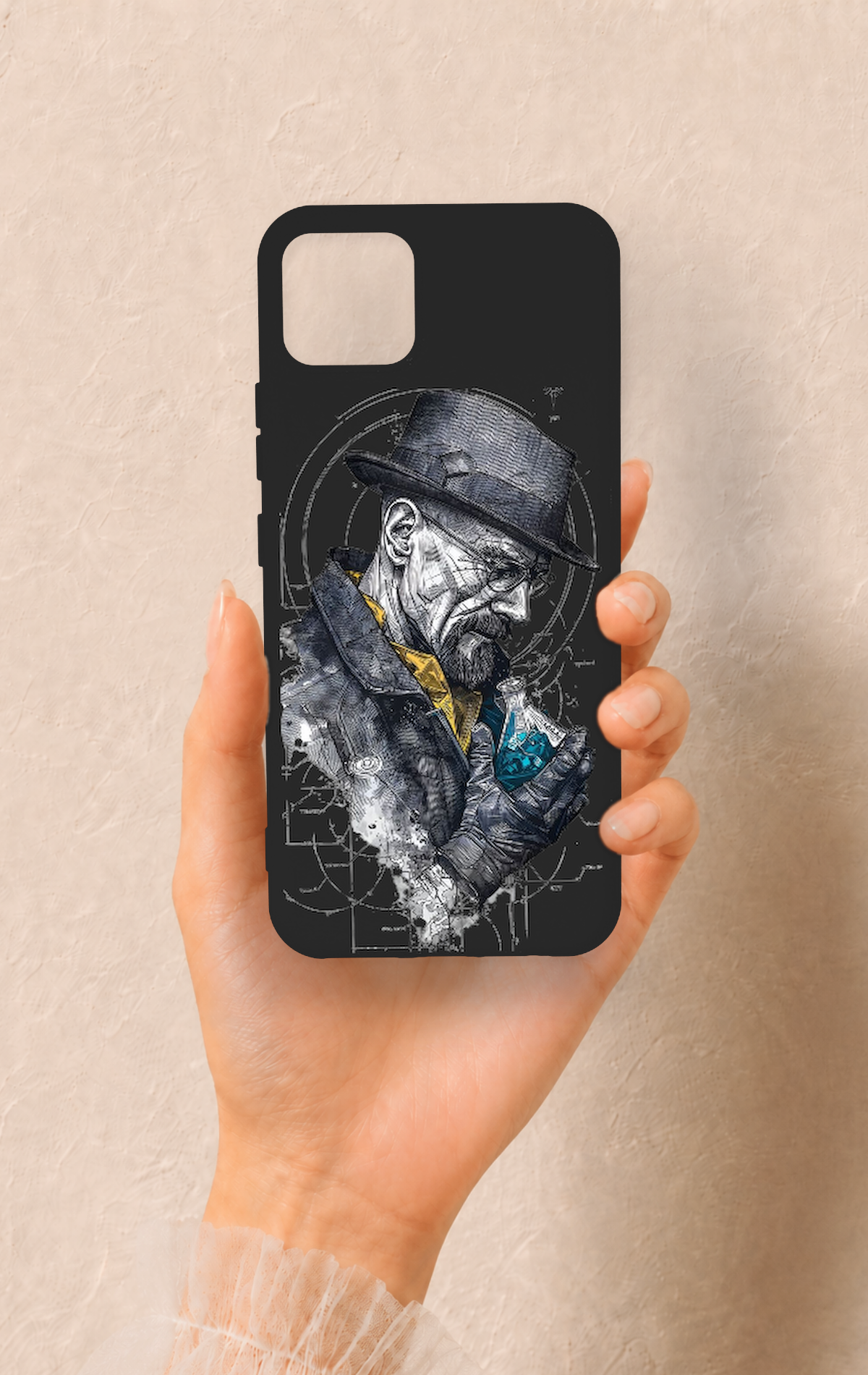 Realme C11 2021 Uyumlu Walter White Desenli Silikon Kılıf