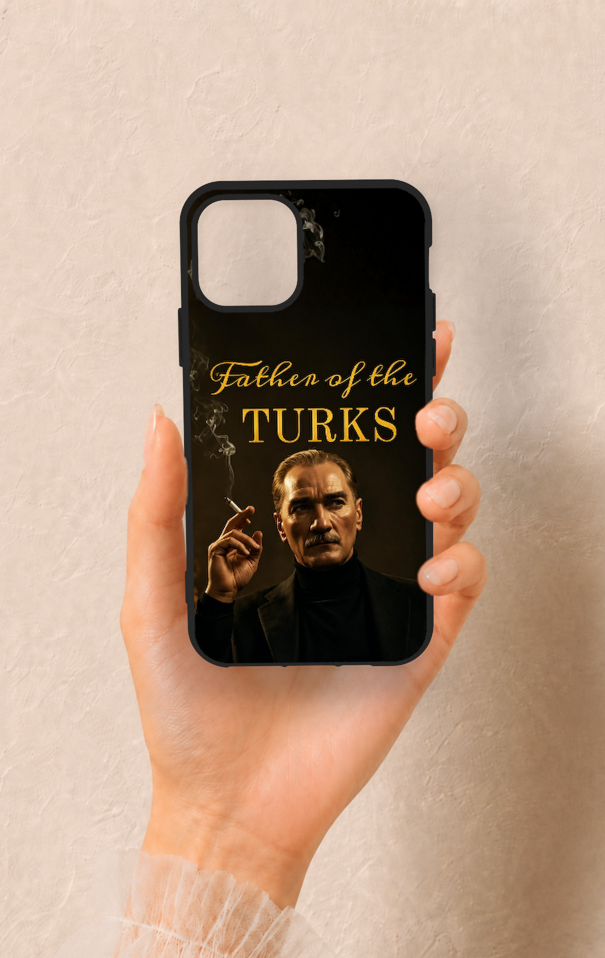 iPhone 11 Pro Uyumlu Father Of The Turks Desenli Silikon Kılıf