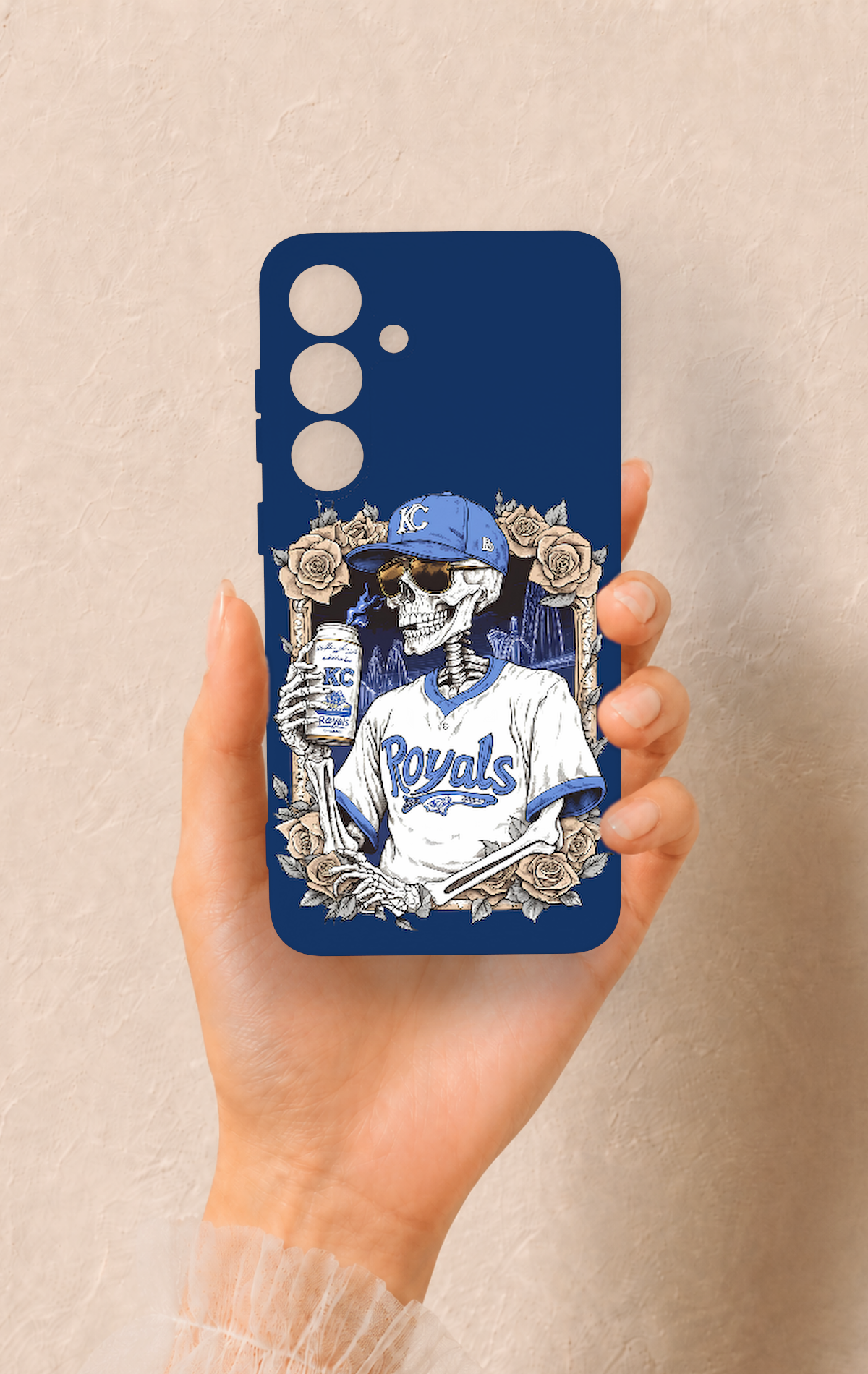Samsung S25 Plus Uyumlu Royals Desenli Silikon Kılıf