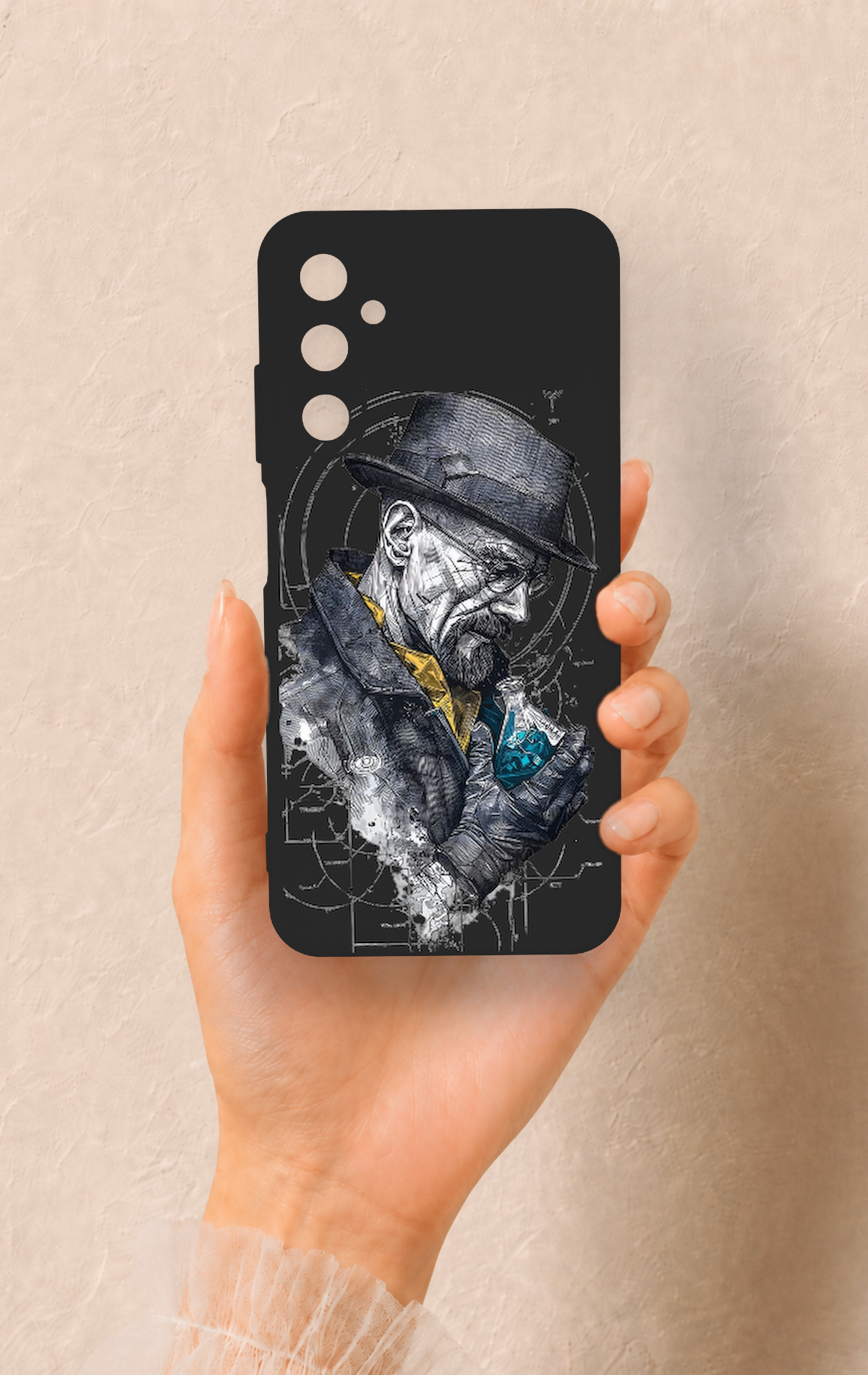 Samsung A05s Uyumlu Walter White Desenli Silikon Kılıf