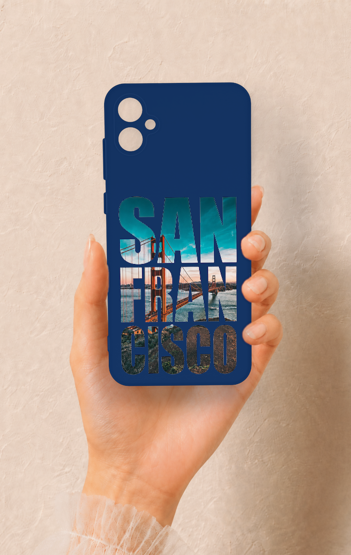 Samsung A05 Uyumlu San Francisco Desenli Silikon Kılıf