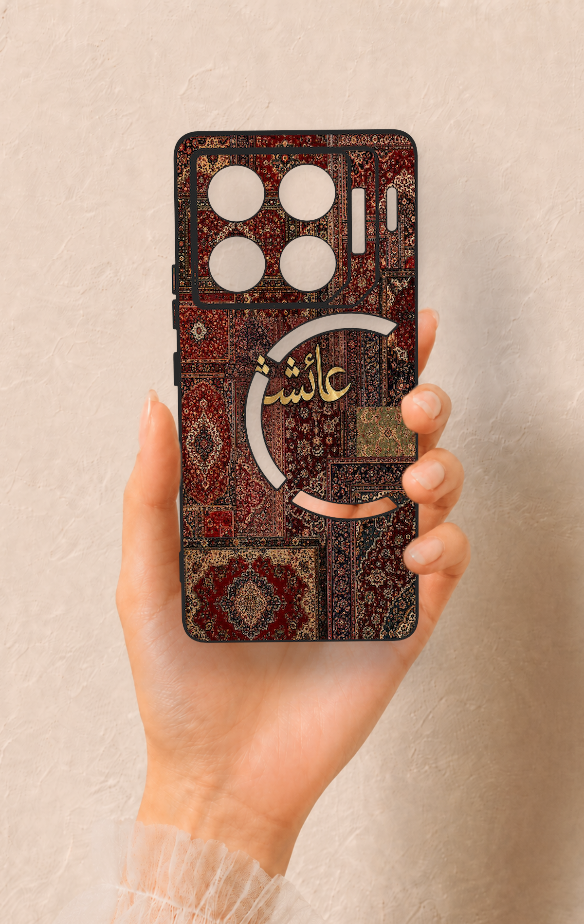 İnfinix Gt 20 Pro Uyumlu Vintage Halı Desenli Silikon Kılıf