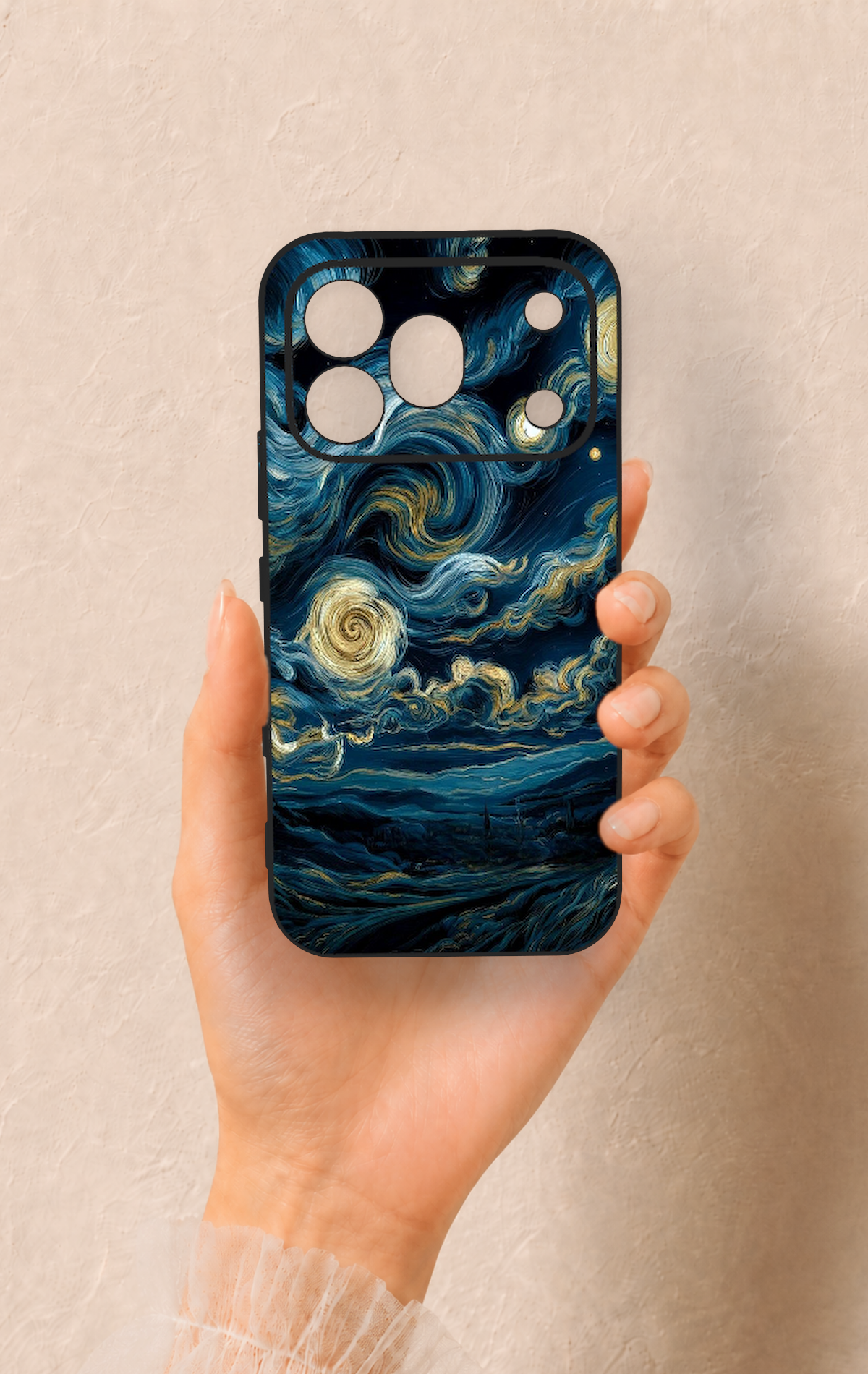 Honor 600 Pro Uyumlu Yıldızlı Gece Desenli Silikon Kılıf