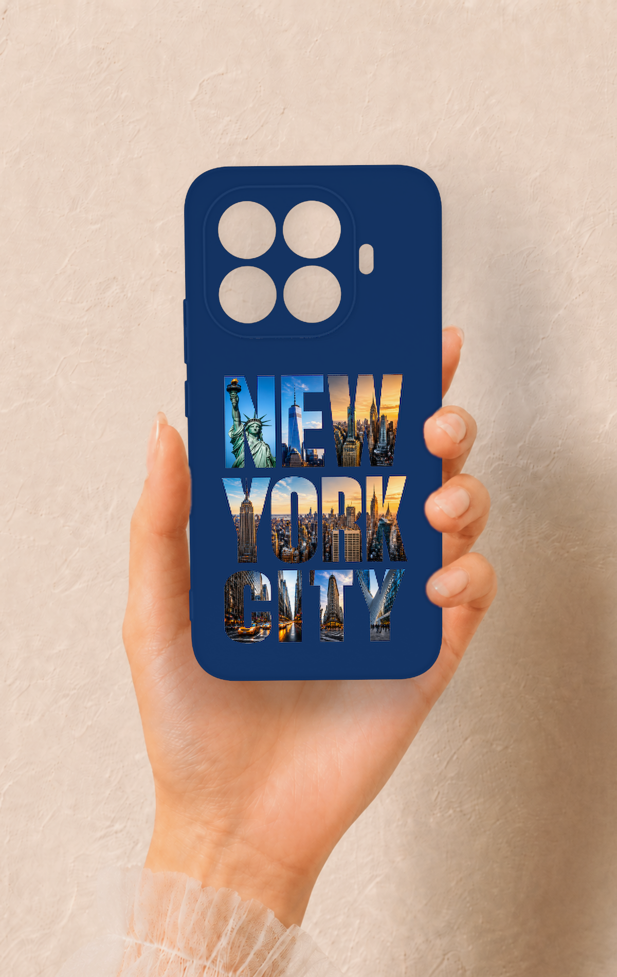 Mi 15T PRO Uyumlu New York City Desenli Silikon Kılıf