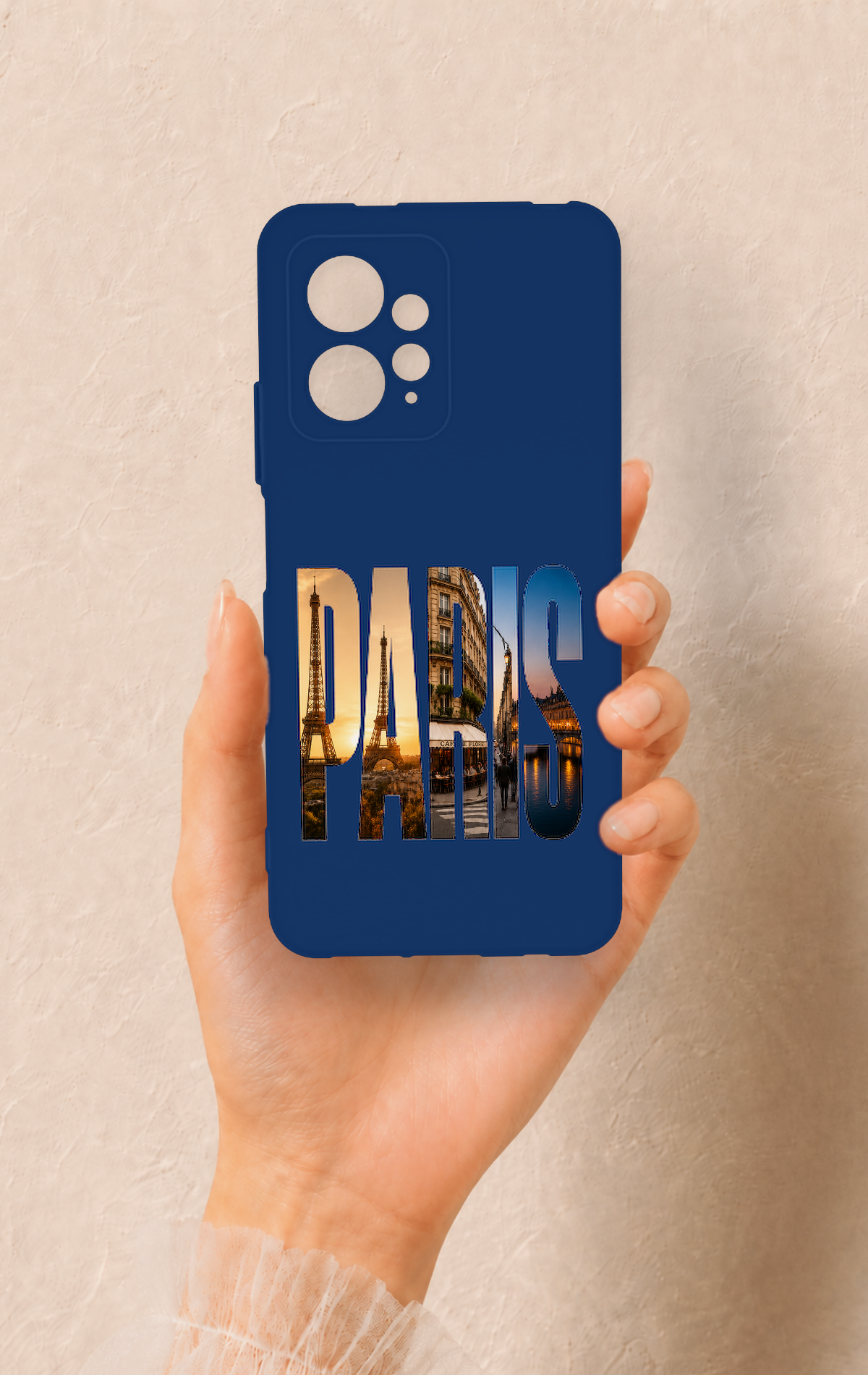 Redmi Note 12 4G Uyumlu Paris Desenli Silikon Kılıf