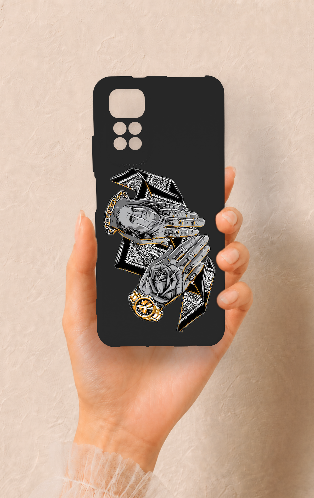 Redmi Note 11S Uyumlu Self Made Desenli Silikon Kılıf
