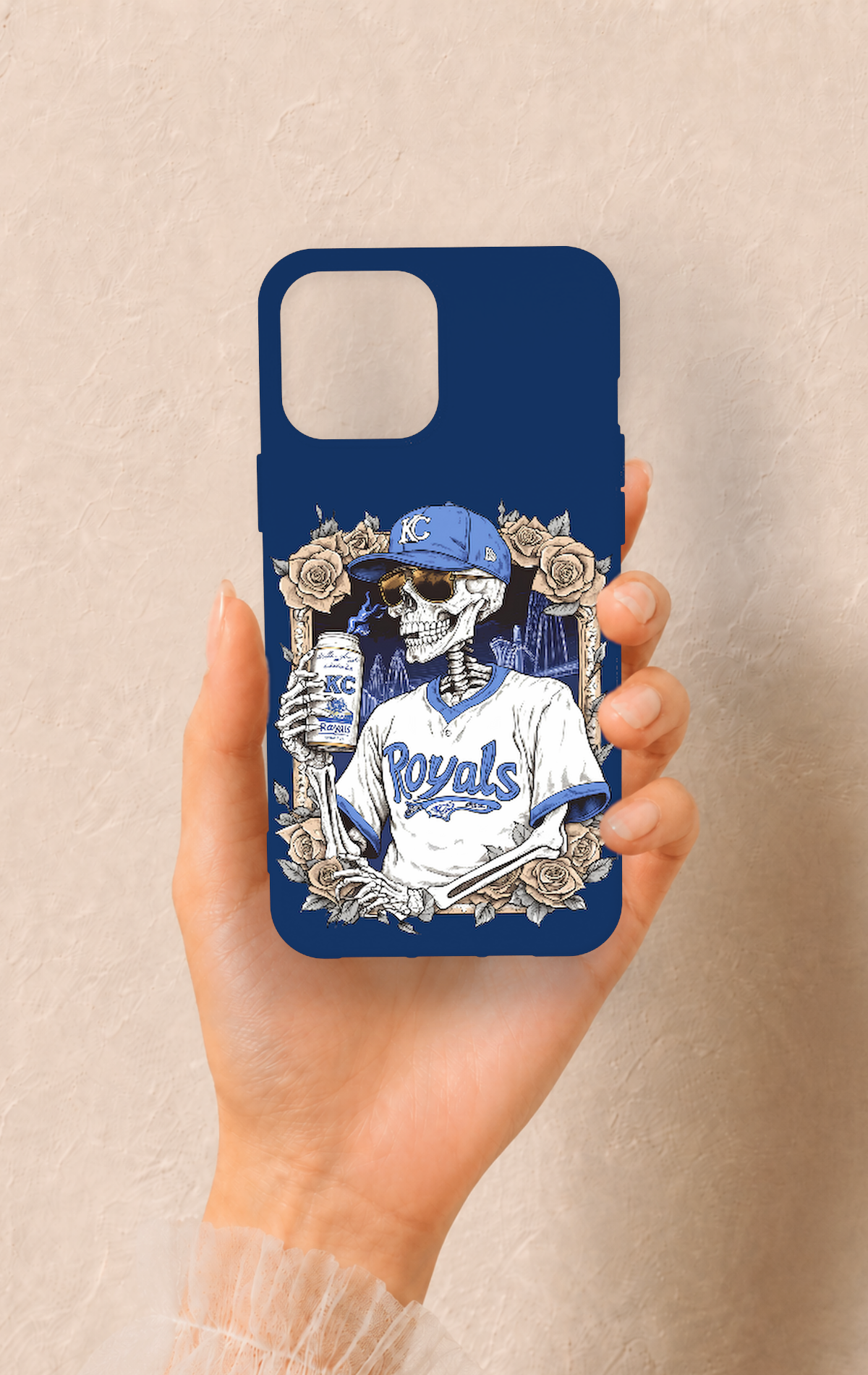 iPhone 12 Pro Max Uyumlu Royals Desenli Silikon Kılıf
