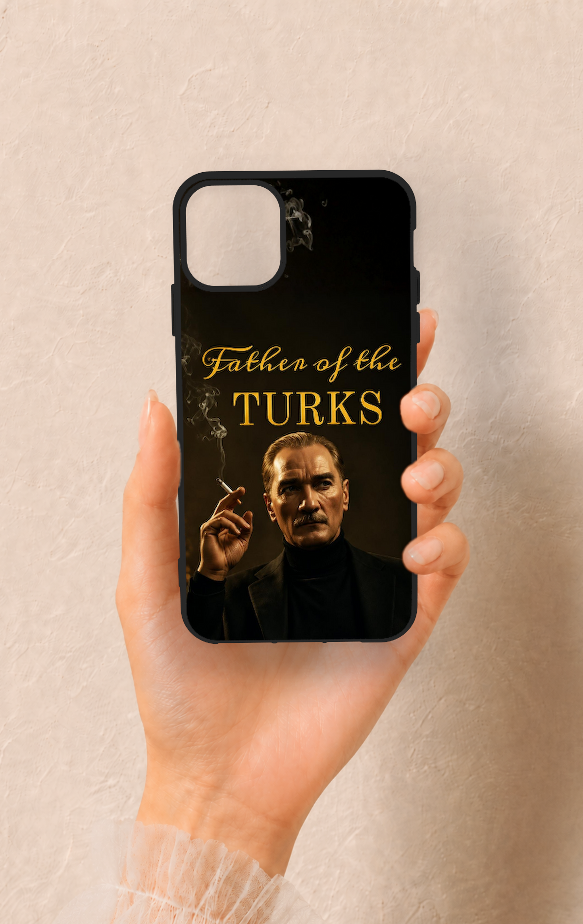 iPhone 11 Pro Max Uyumlu Father Of The Turks Desenli Silikon Kılıf
