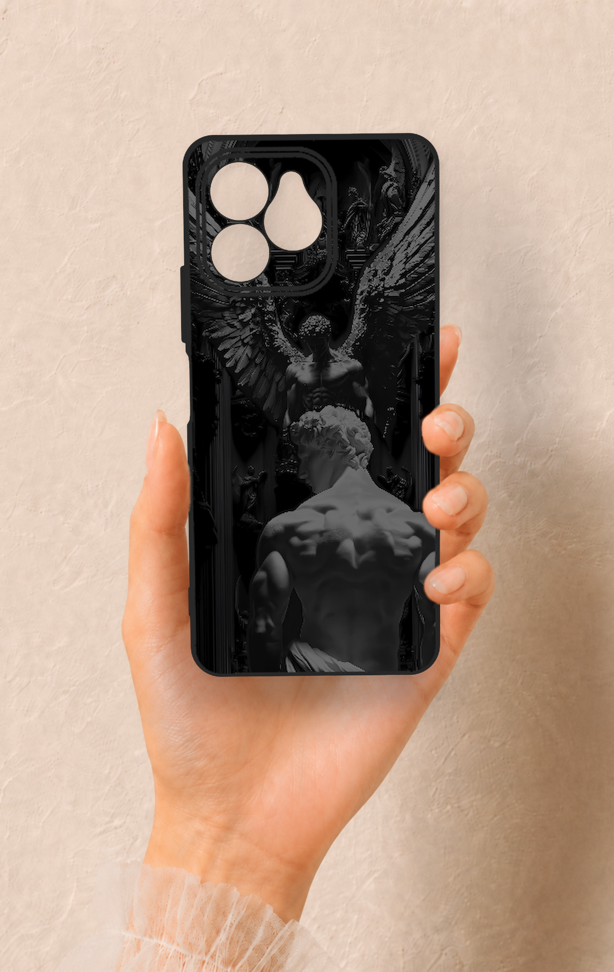 Omix x6 Uyumlu Icarus Desenli Silikon Kılıf