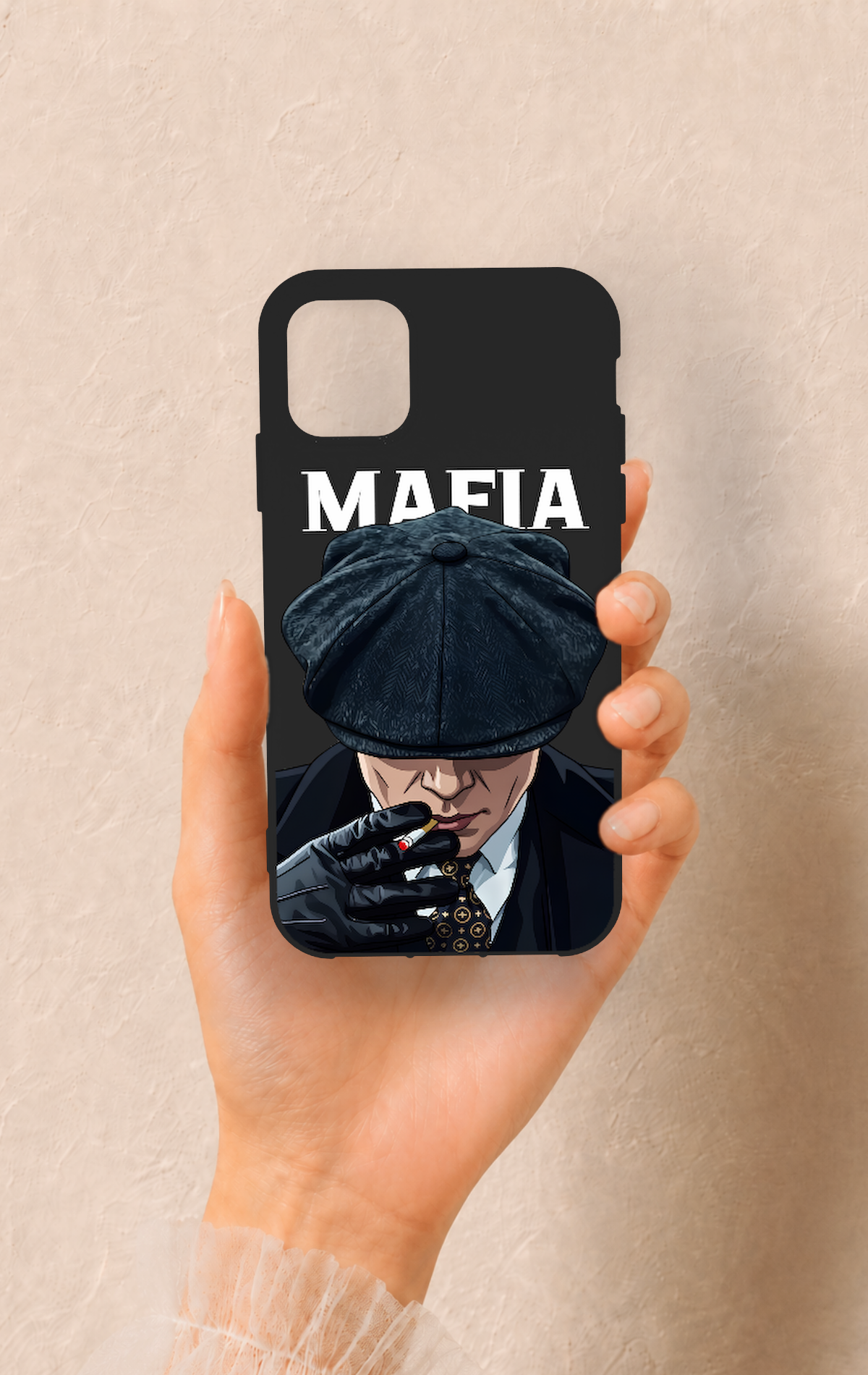 iPhone 11 Uyumlu MAFIA Desenli Silikon Kılıf