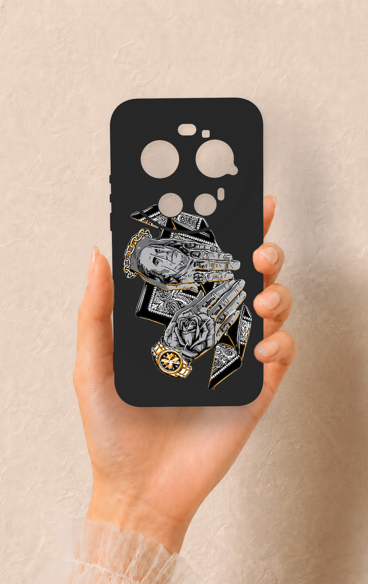 Xiaomi Mi 17 Ultra Uyumlu Self Made Desenli Silikon Kılıf