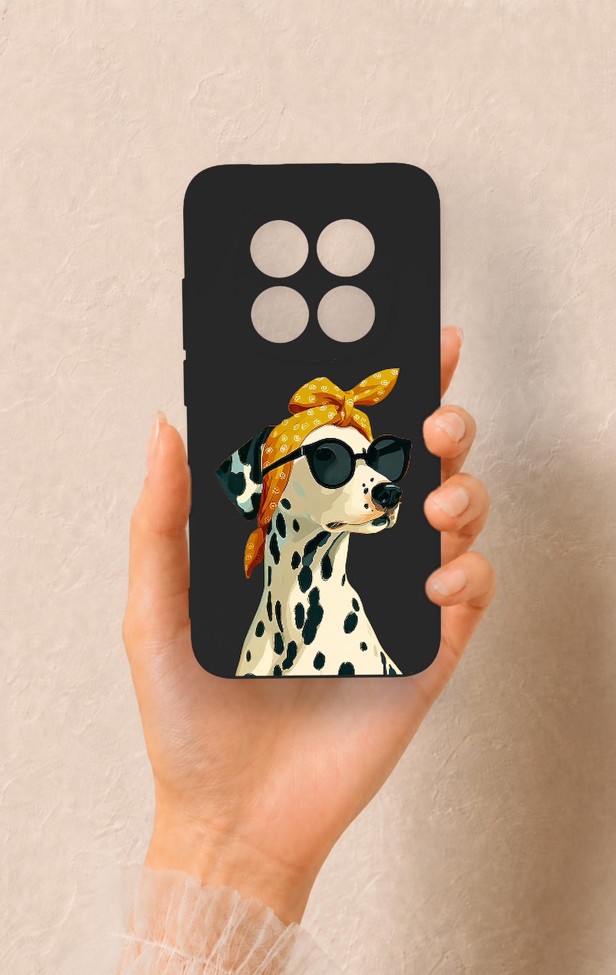 Redmi Note 15 Pro 5G Uyumlu Cool Dalmaçyalı Desenli Silikon Kılıf