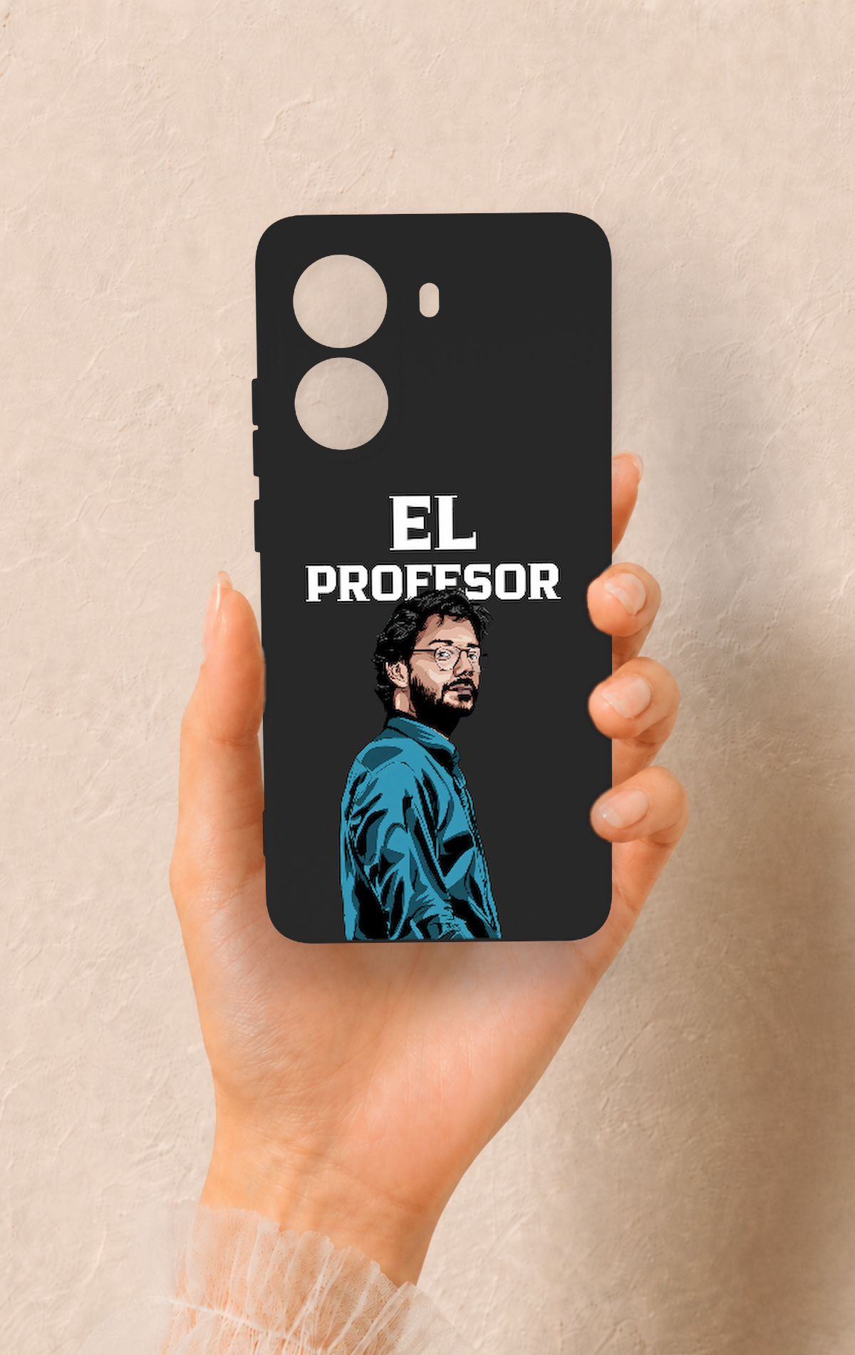 Poco X7 Pro Uyumlu El Profesor Desenli Silikon Kılıf