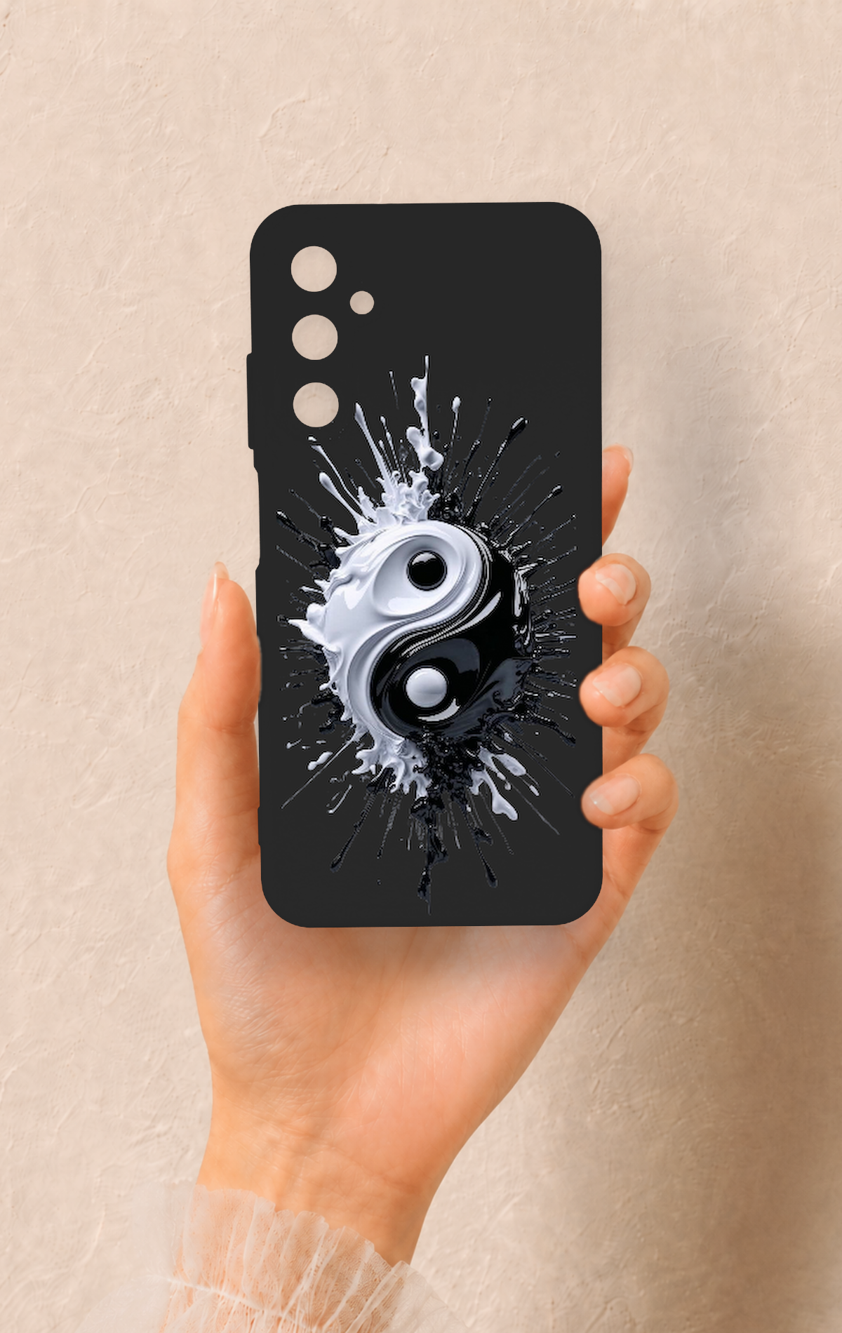 Samsung A05s Uyumlu İyi ve Kötü Desenli Silikon Kılıf