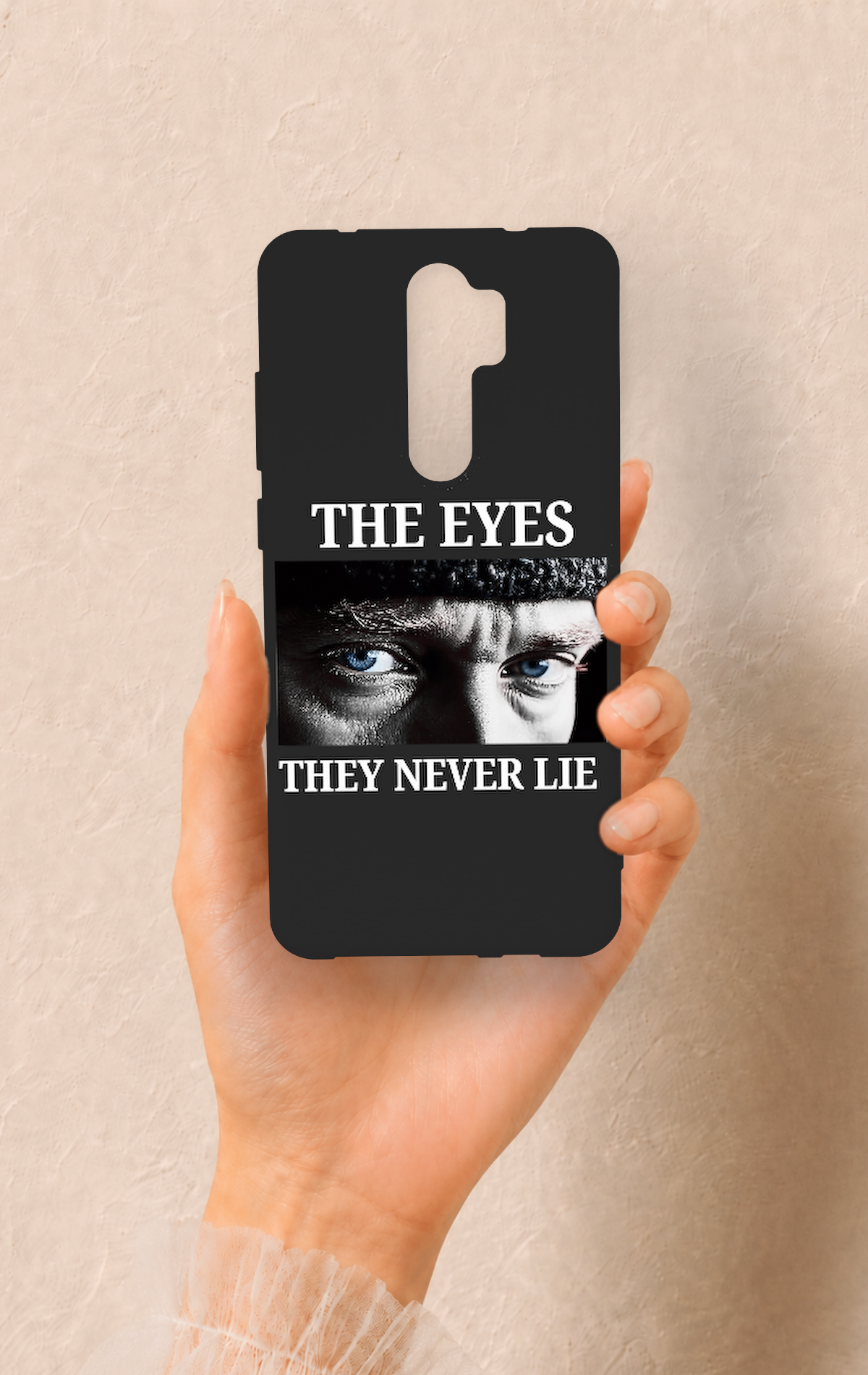 Redmi Note 8 Pro Uyumlu Atatürk Eyes Desenli Silikon Kılıf